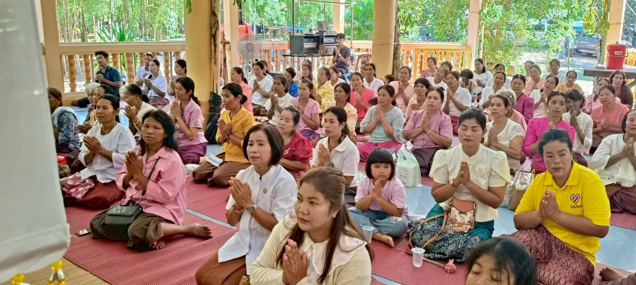 ภาพร่วมพิธีกรรมวัดสายธารธรรมปาโมกข์