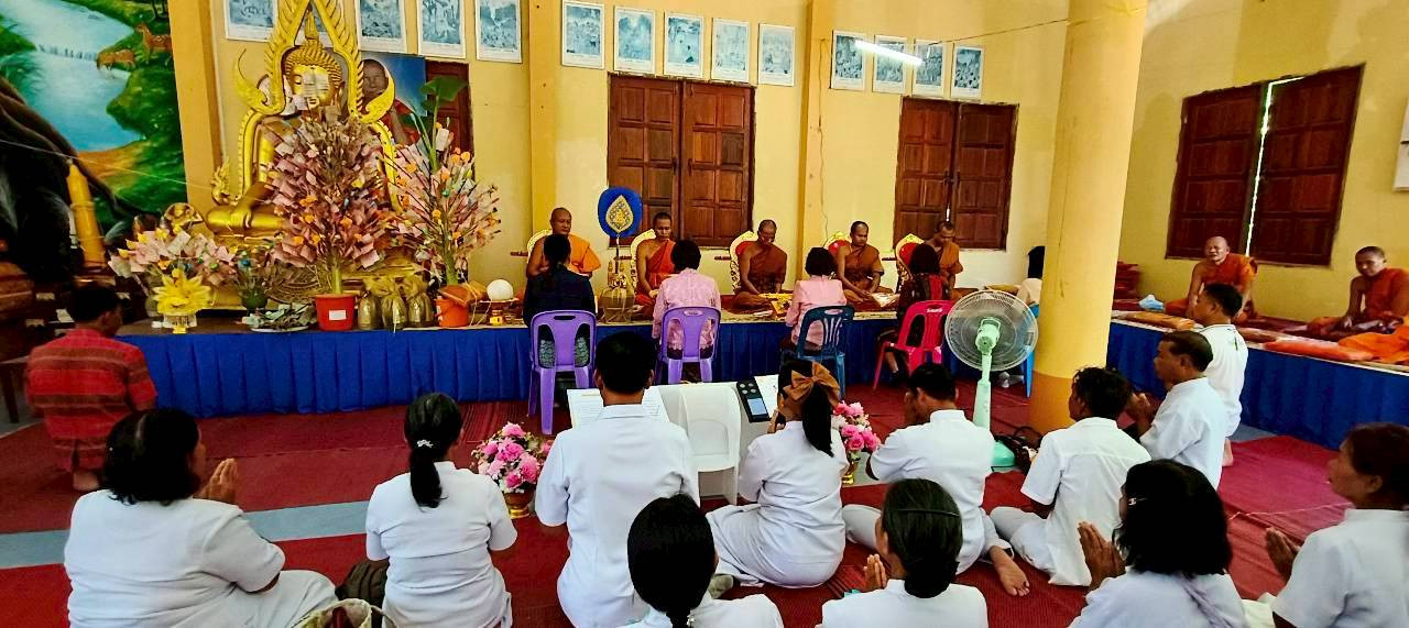 ภาพร่วมพิธีกรรมวัดสายธารธรรมปาโมกข์