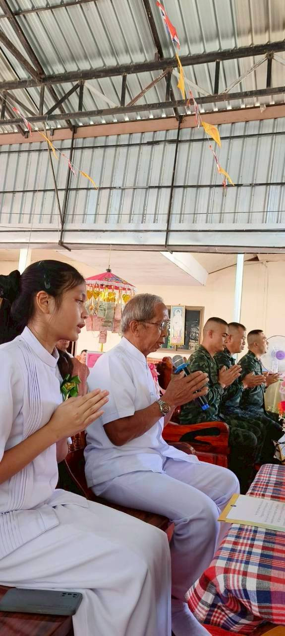 ภาพกล่าวคำถวายกฐินวัดโนนธรรมาวาส