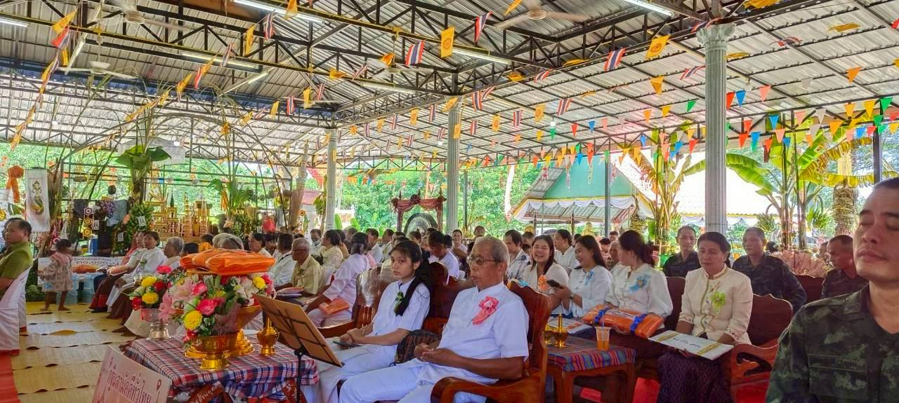 ภาพร่วมพิธีกรรมวัดโนนธรรมาวาส