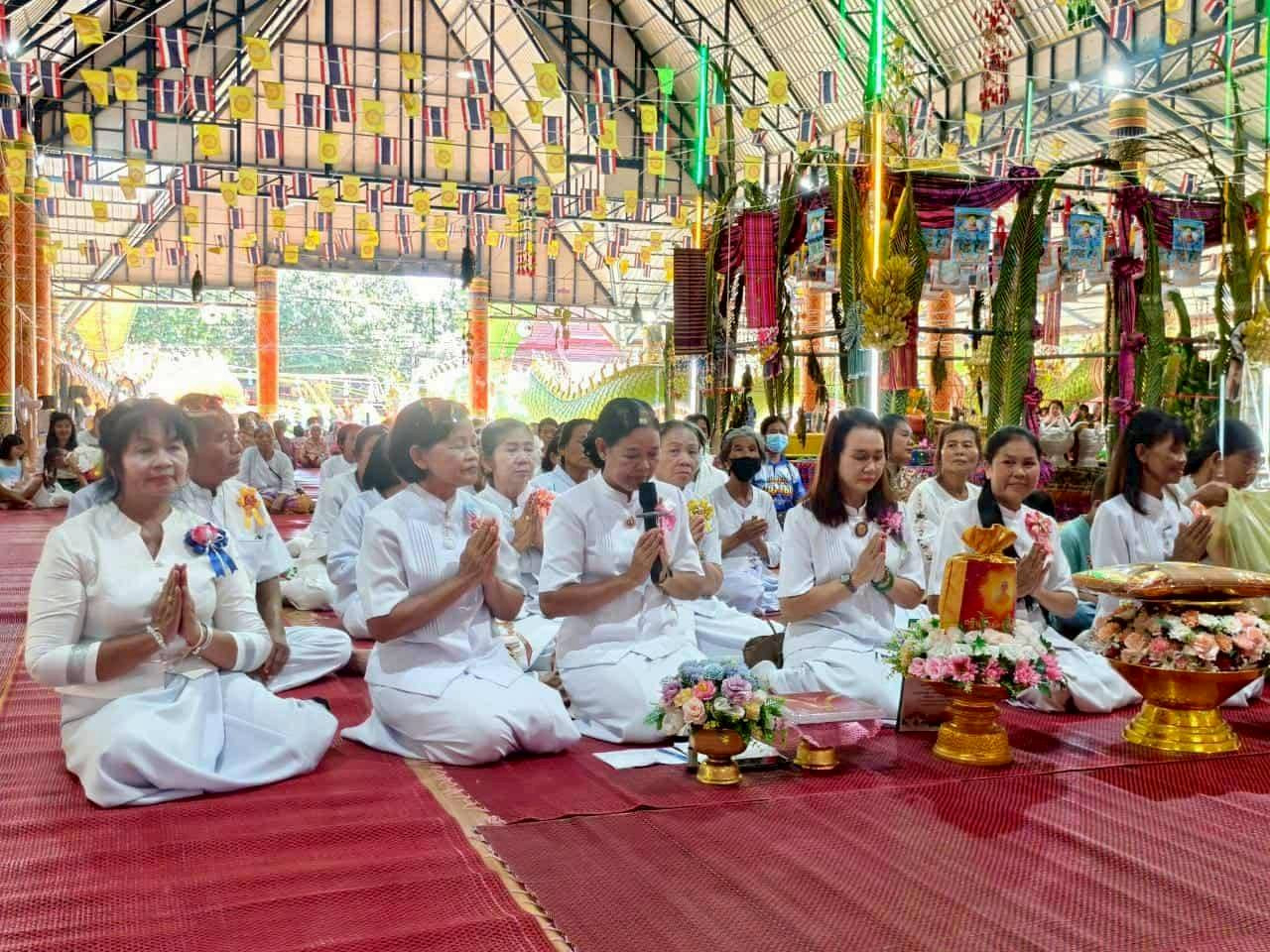 ภาพกล่าวคำถวายกฐินวัดโนนสำโรง