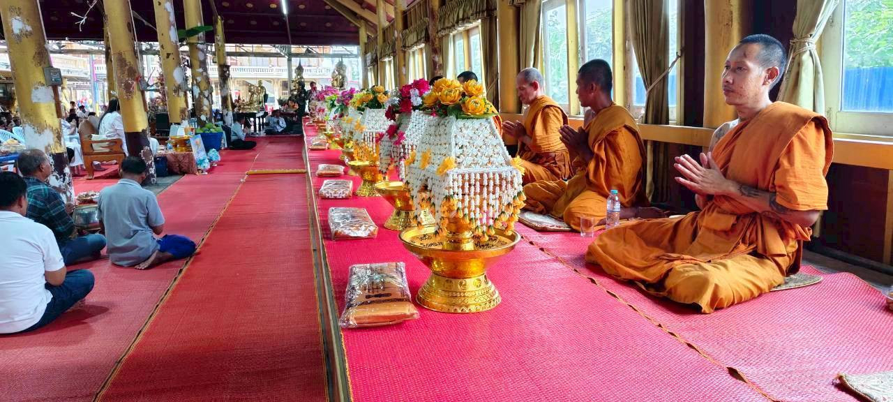 ภาพร่วมพิธีกรรมวัดสุทธาวาส
