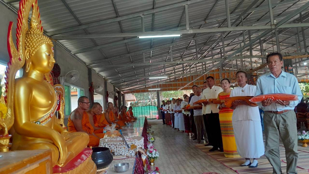 ภาพร่วมพิธีกรรมวัดบ้านงิ้ว