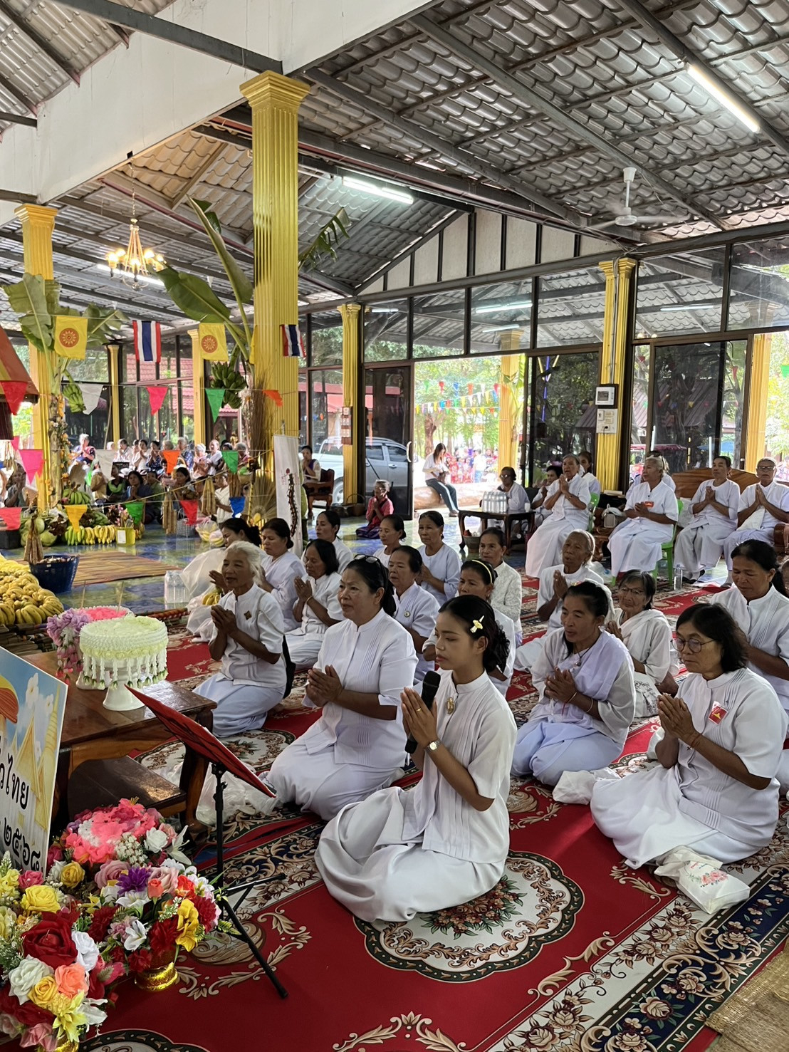 ภาพร่วมพิธีกรรมวัดปรือเกียน