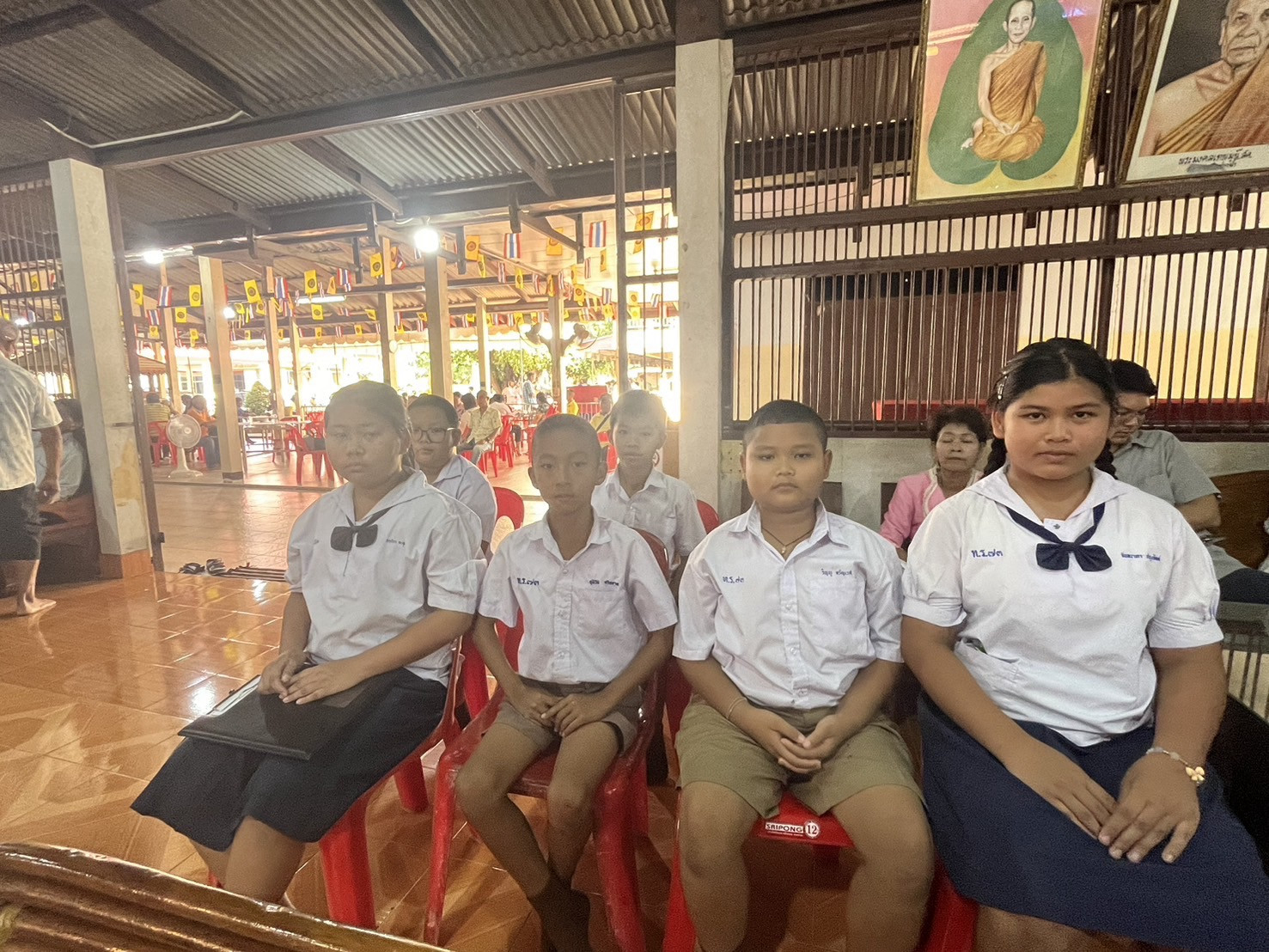 ภาพร่วมพิธีกรรมวัดดอนเปร็ง