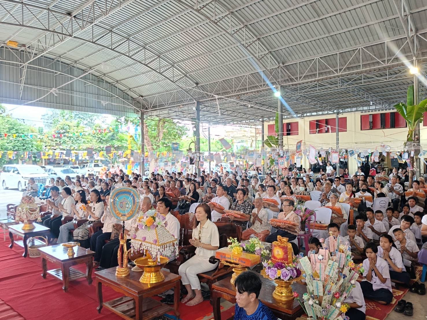 ภาพร่วมพิธีกรรมวัดท่าชัยศรีสุทธาวาส