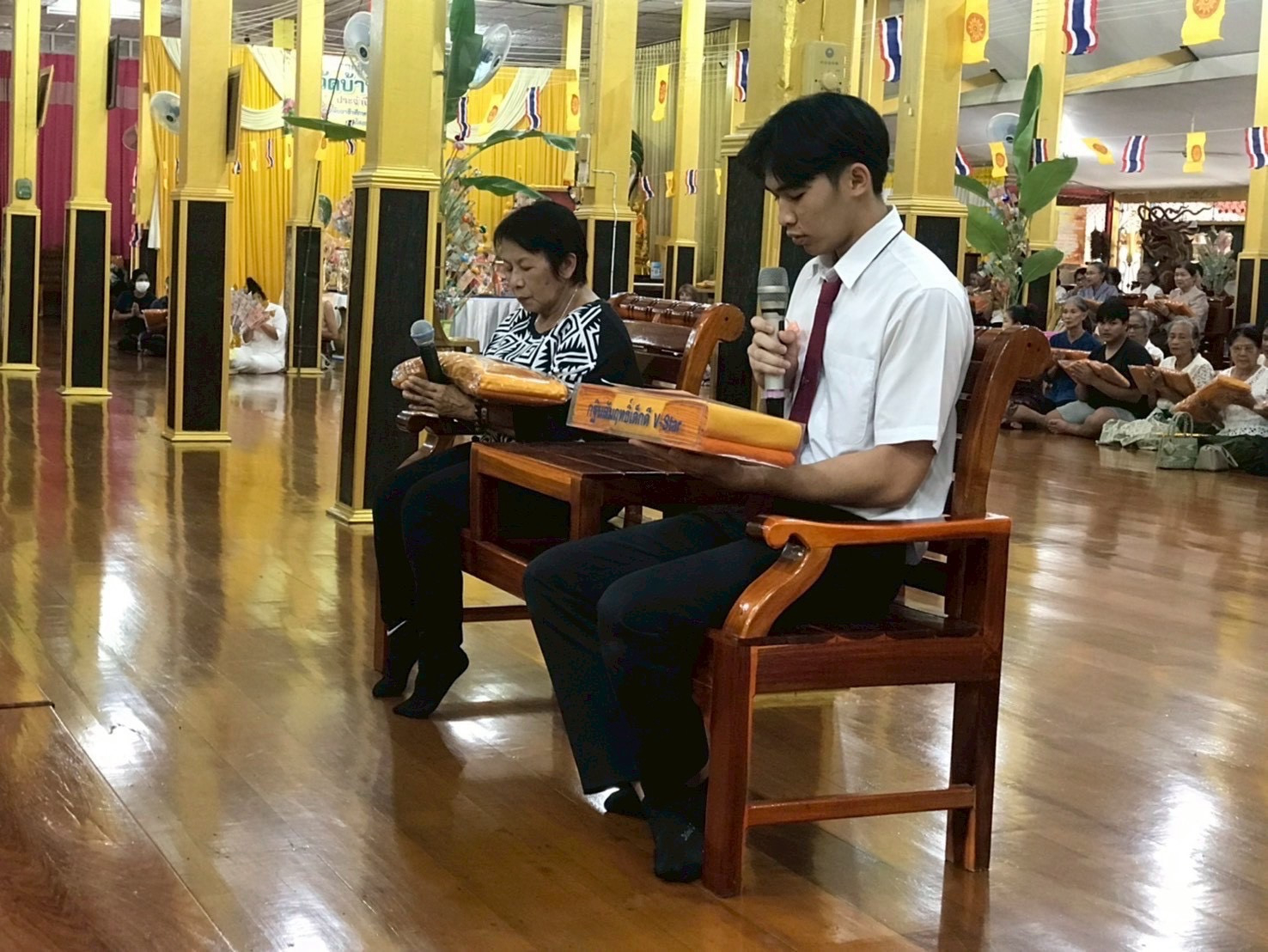 ภาพกล่าวคำถวายกฐินวัดบ้านดอน