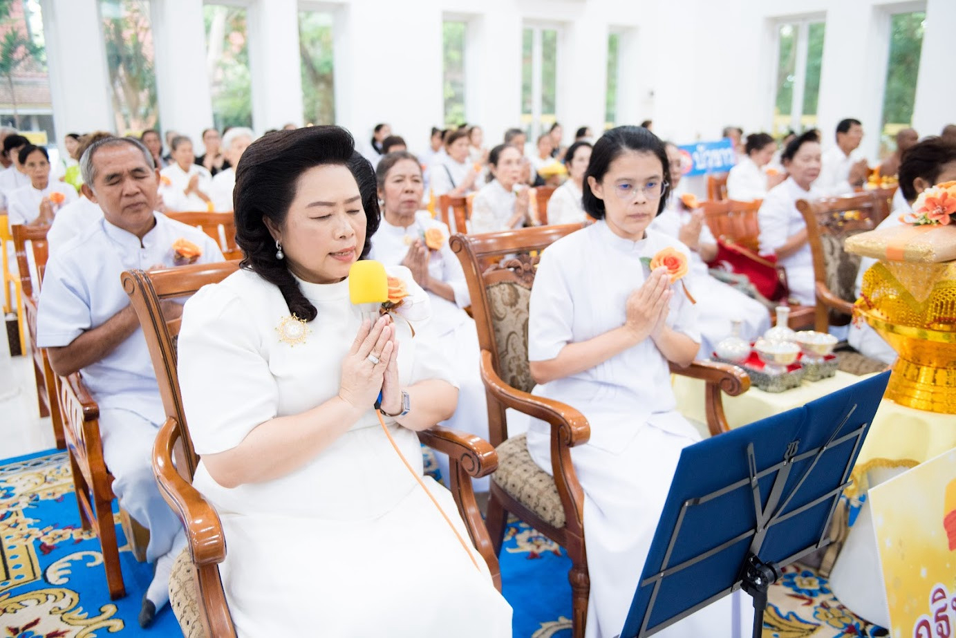 ภาพกล่าวคำถวายกฐินวัดหัวถนนเหนือ