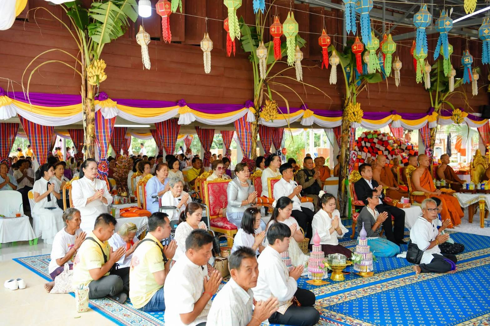 ภาพกล่าวคำถวายกฐินวัดหนองคูคำ