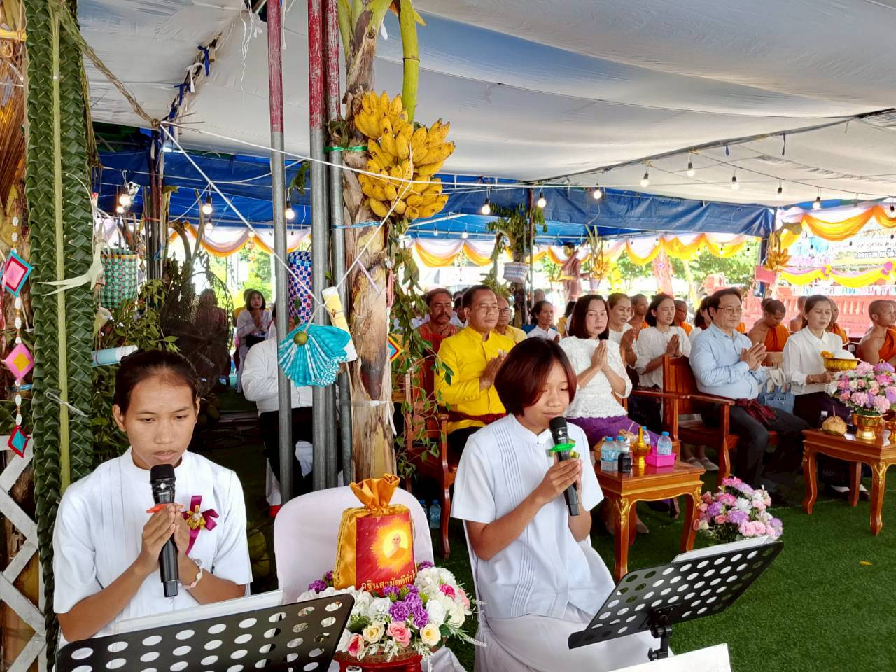 ภาพกล่าวคำถวายกฐินวัดโคกทะลอกพัฒนาราม