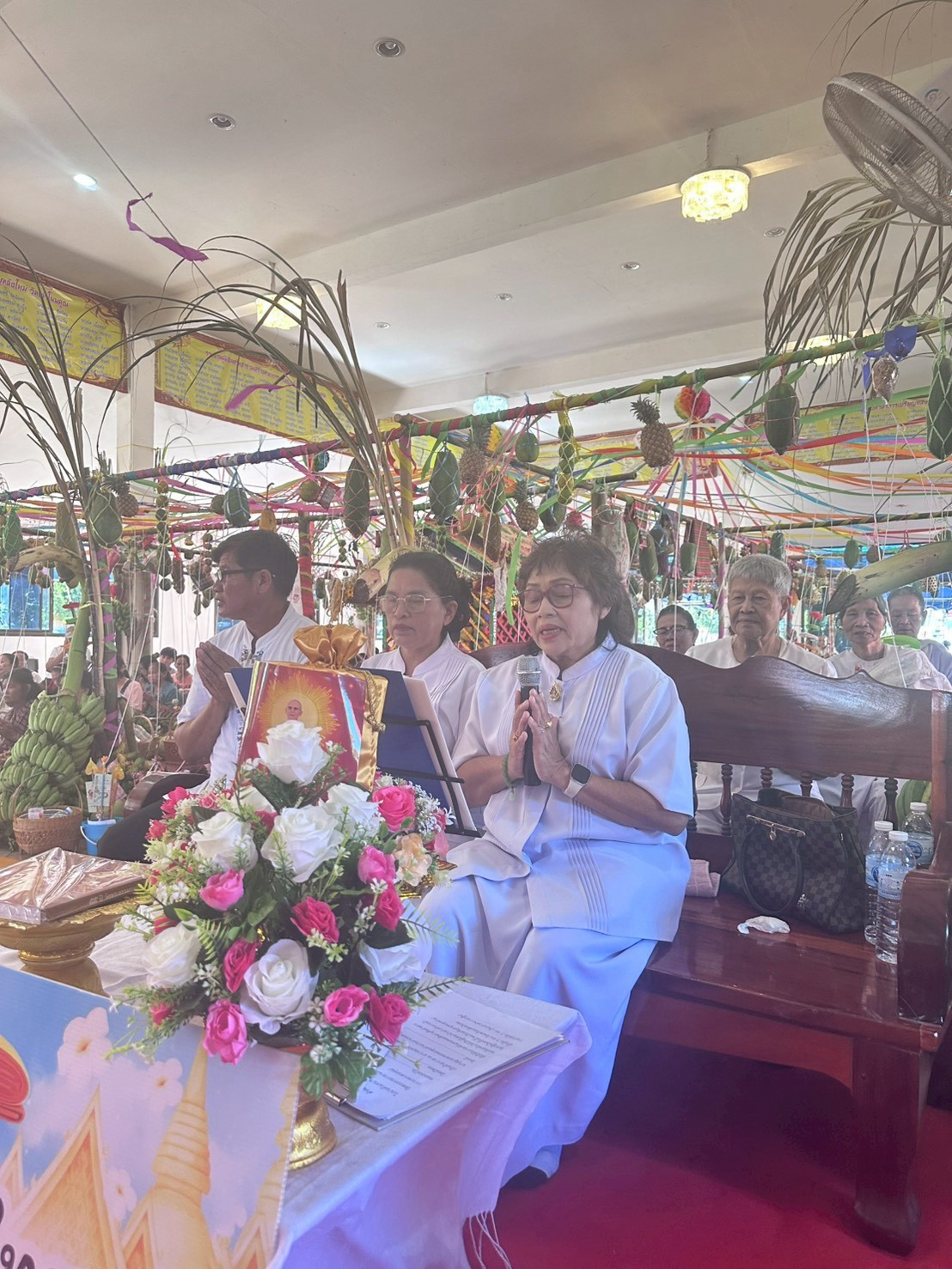 ภาพกล่าวคำถวายกฐินวัดเก่าโนนคูณ