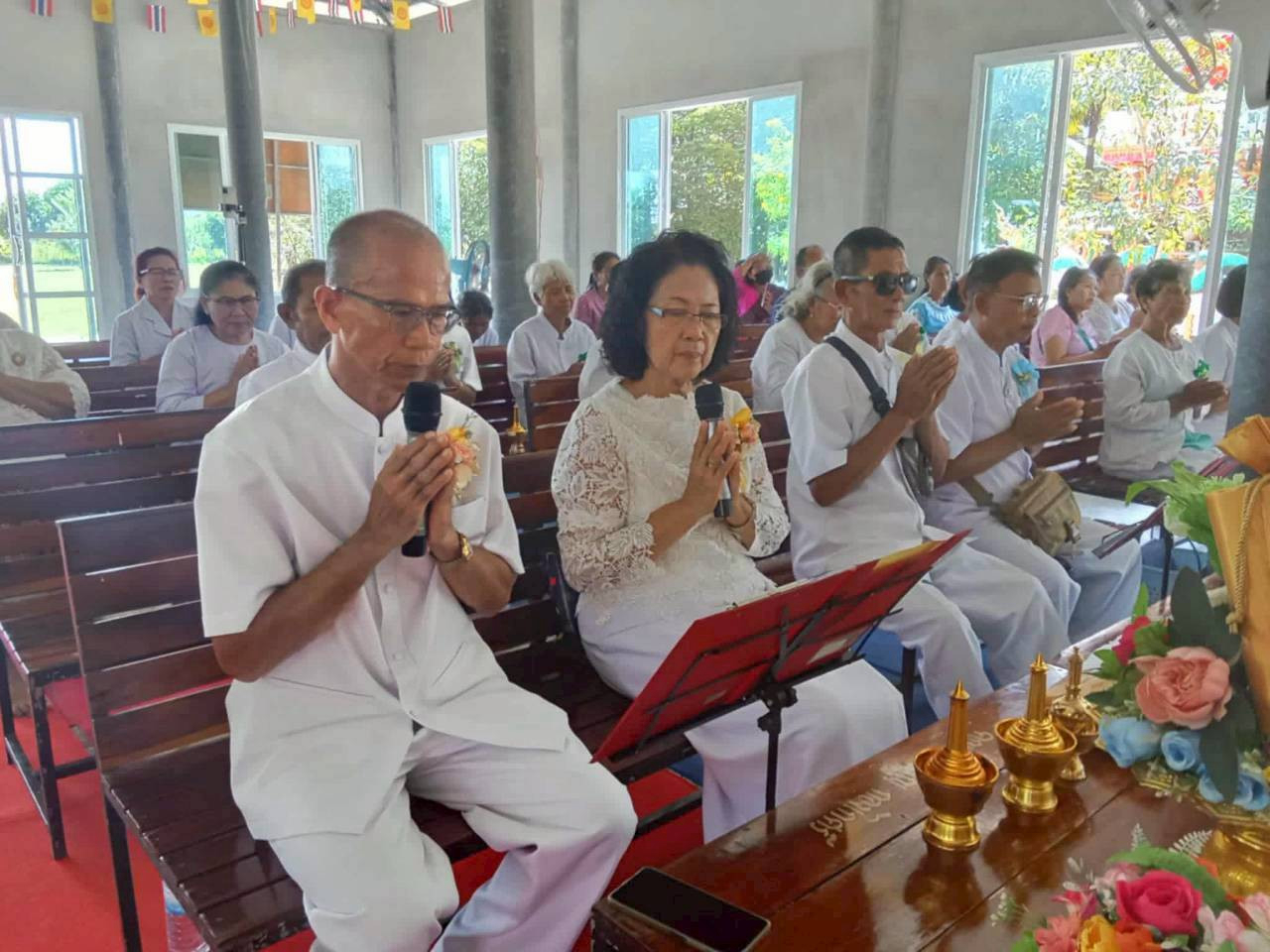 ภาพกล่าวคำถวายกฐินวัดสวนอ้อย