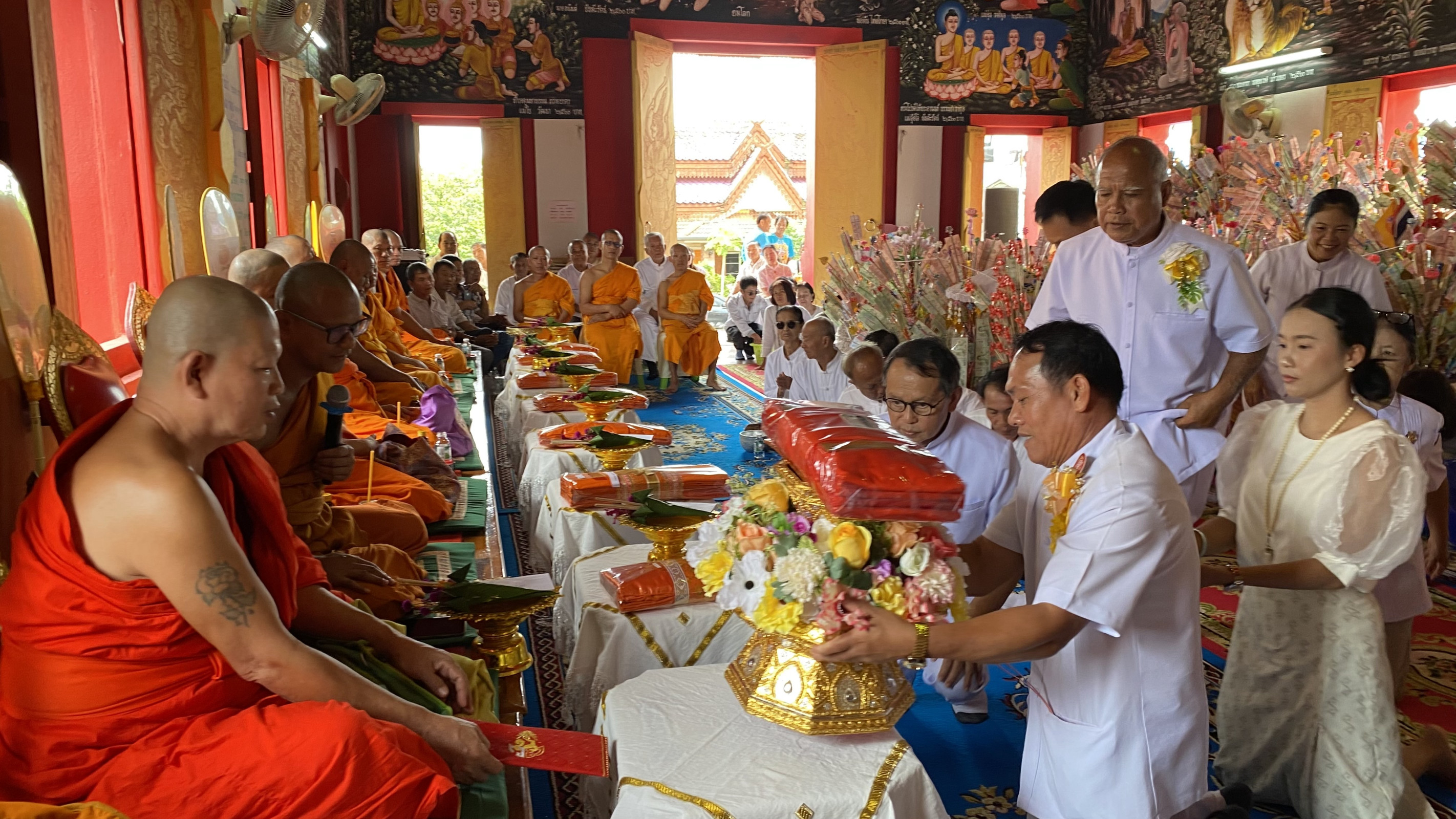 ภาพร่วมพิธีกรรมวัดศรีดอนชัย