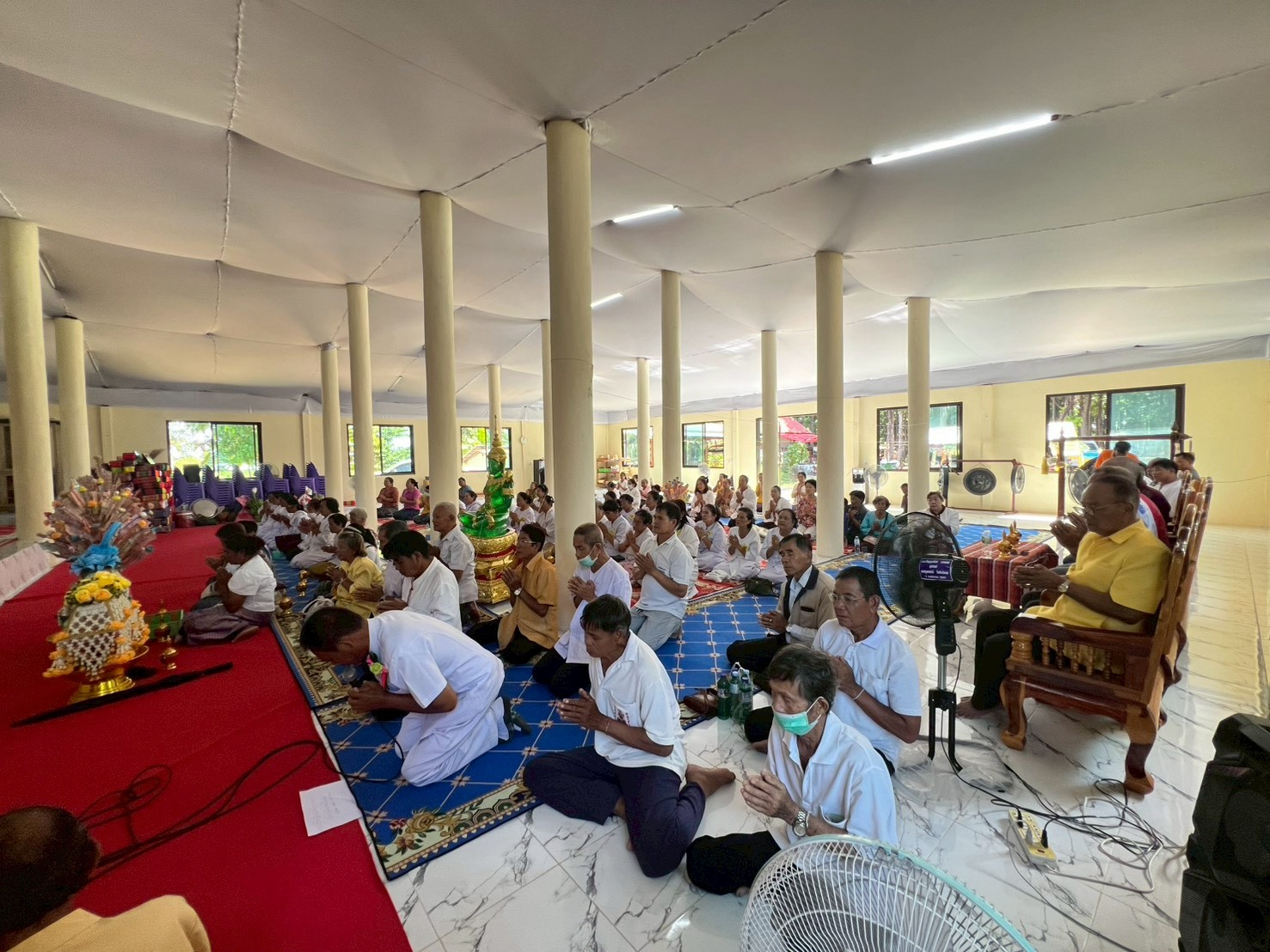 ภาพกล่าวคำถวายกฐินวัดบ้านโนนเที่ยง