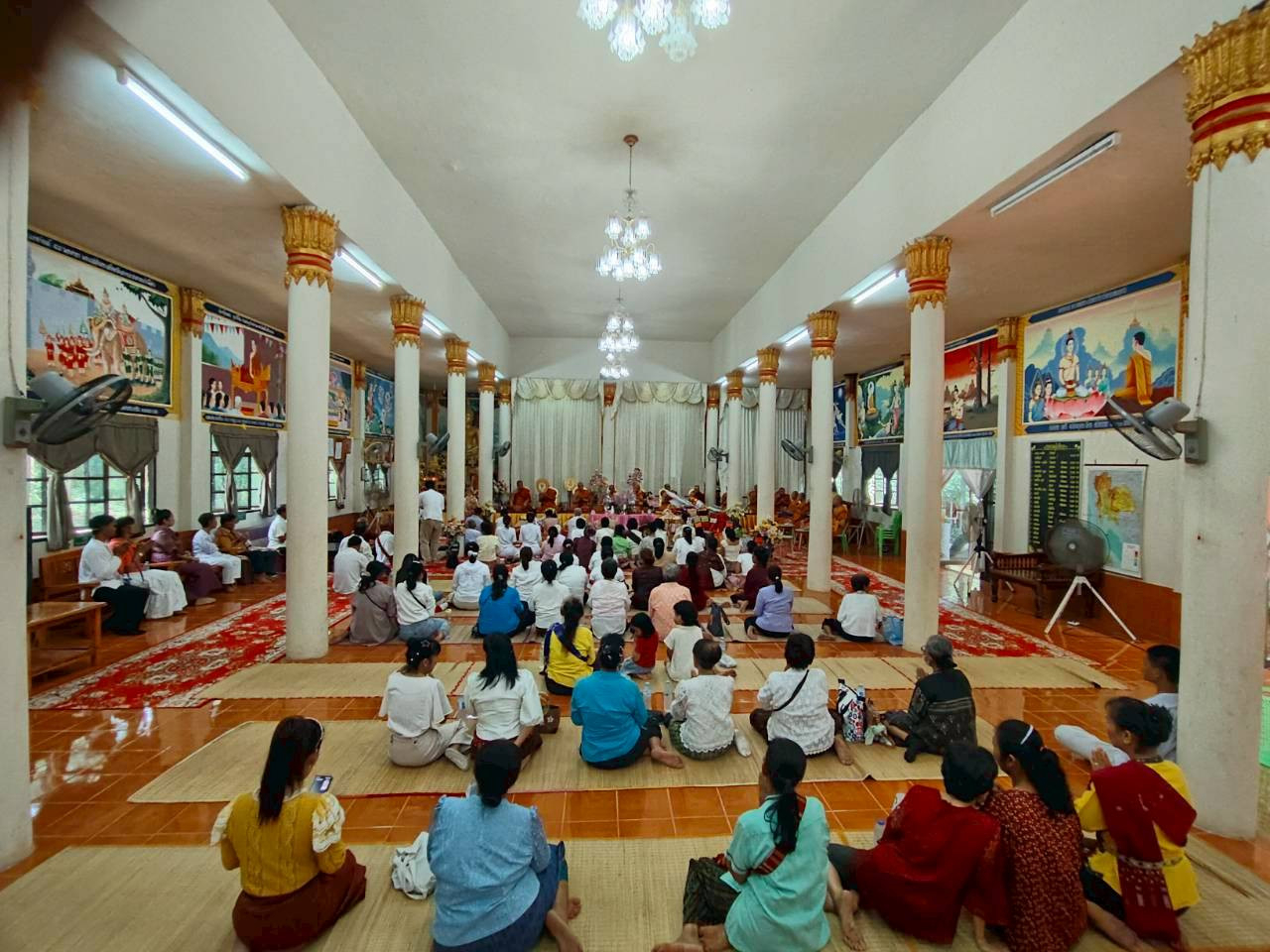 ภาพร่วมพิธีกรรมวัดเทพวิสุทธาราม