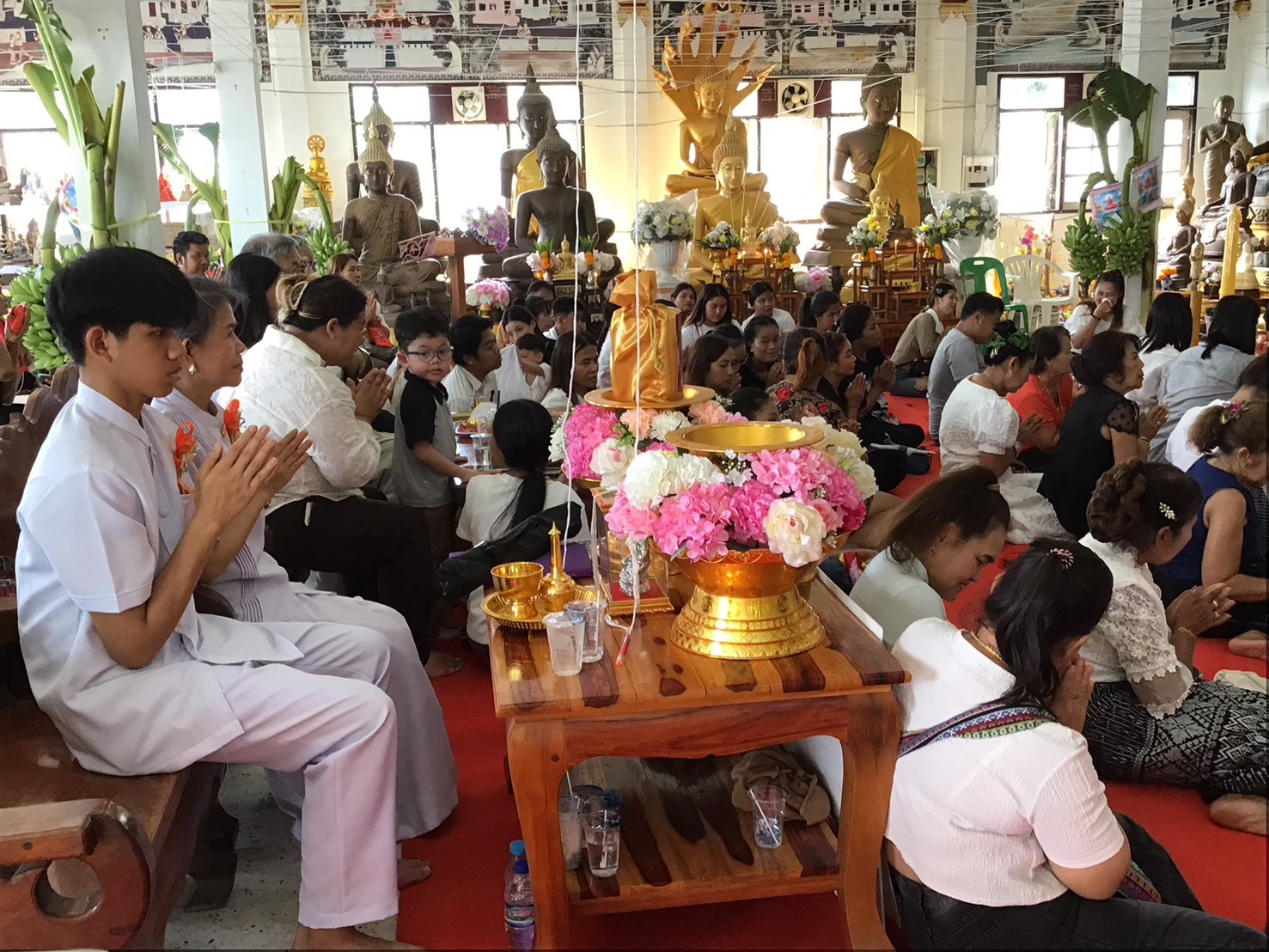 ภาพกล่าวคำถวายกฐินวัดเขาปู่คง