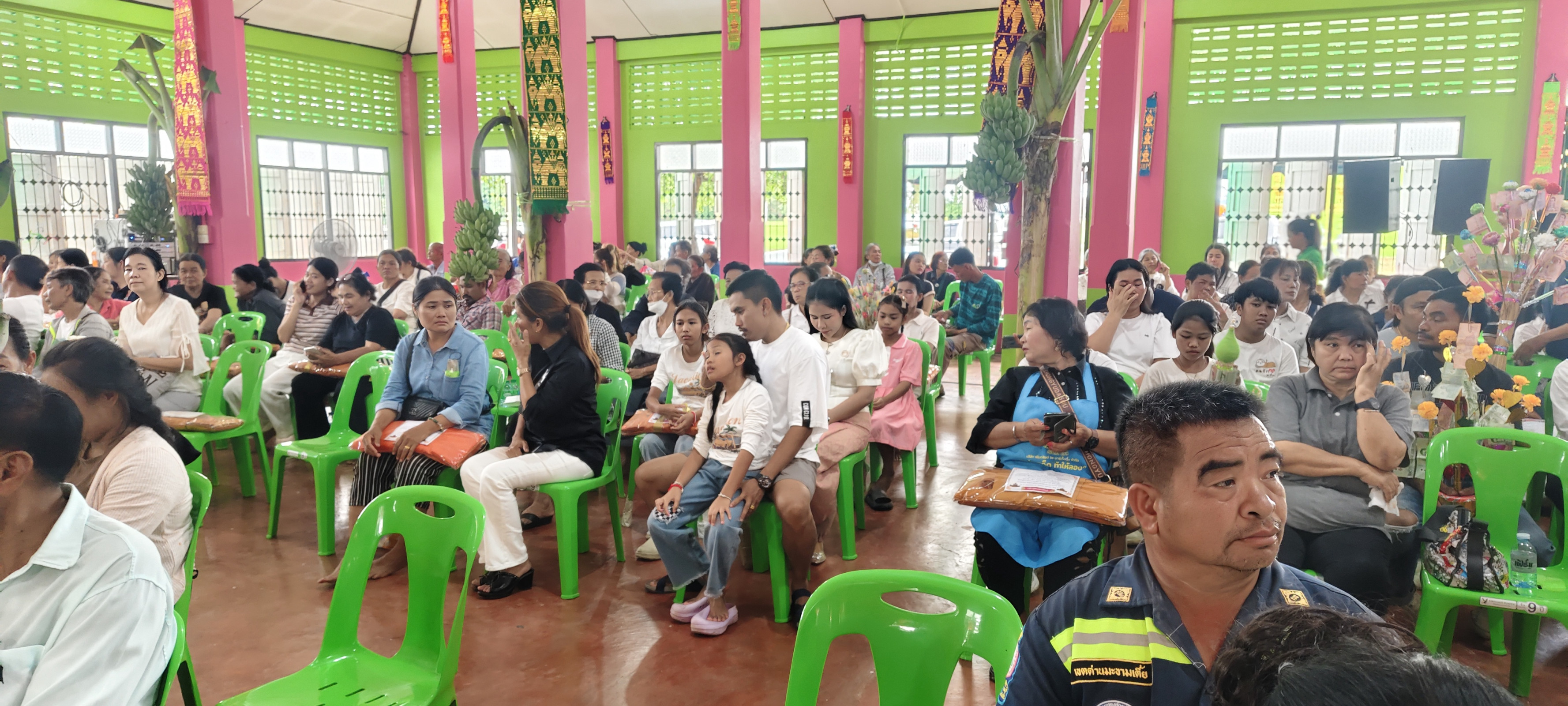 ภาพร่วมพิธีกรรมวัดท่าแย้เจริญธรรม