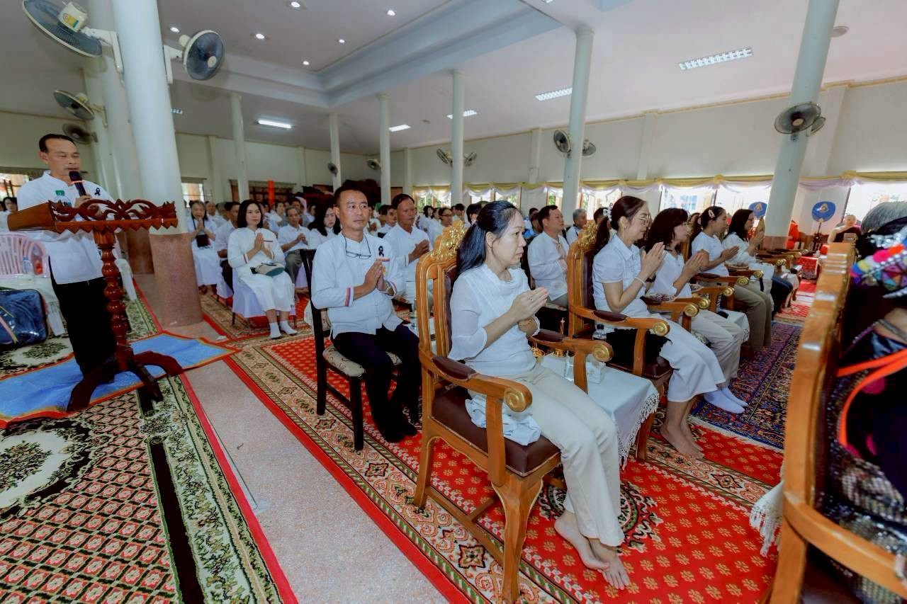 ภาพร่วมพิธีกรรมวัดศรีวังมูล
