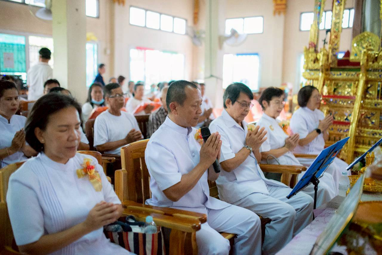 ภาพร่วมพิธีกรรมวัดวังสำโรง