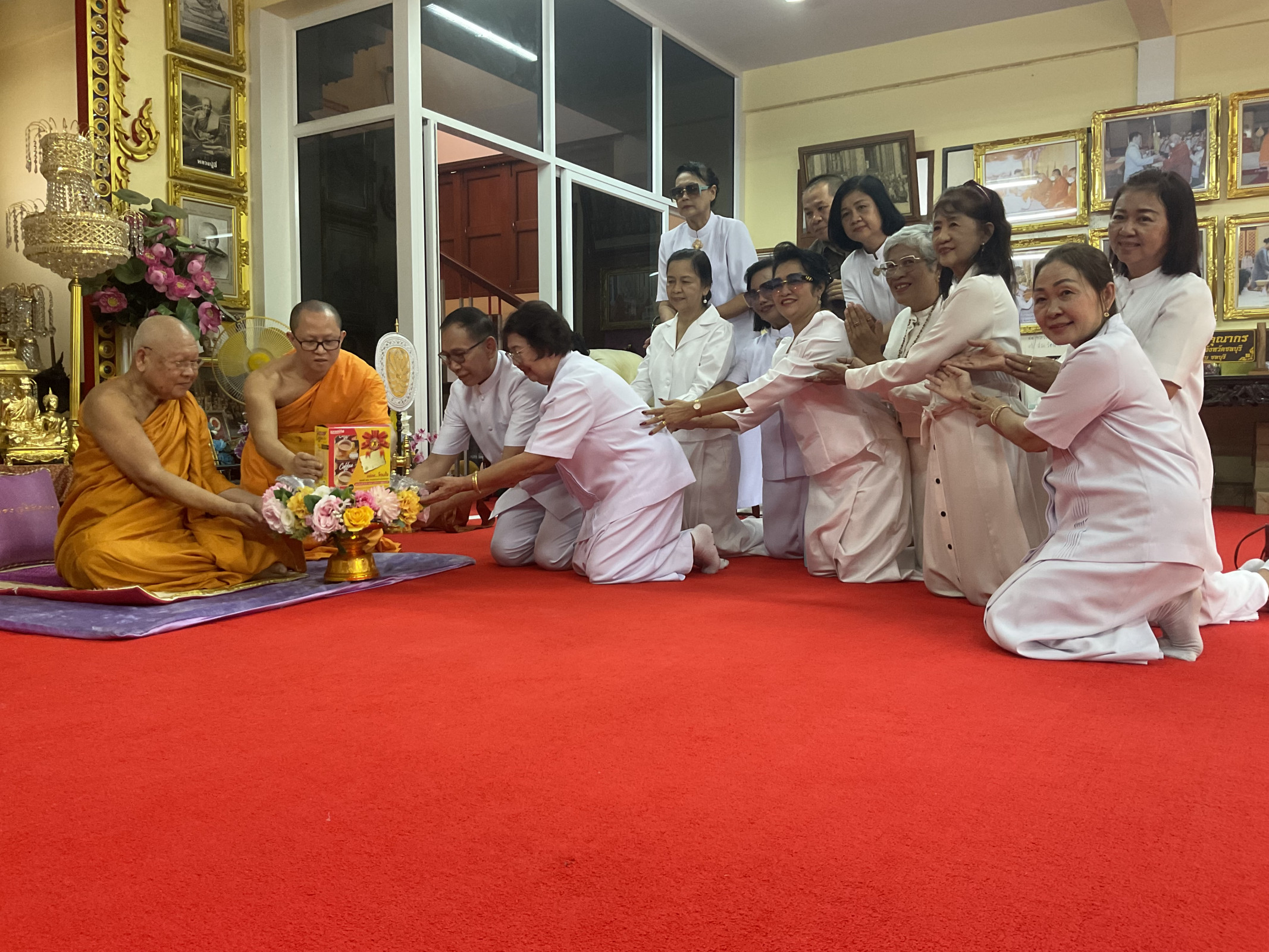 ภาพกล่าวคำถวายกฐินวัดสัตหีบ