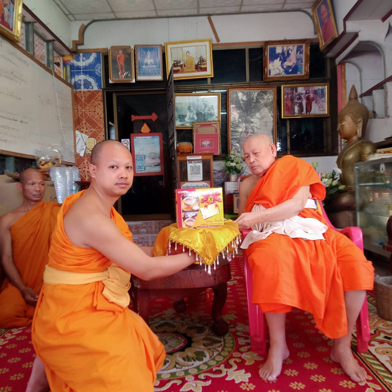 ภาพร่วมพิธีกรรมวัดไพรีพินาศ