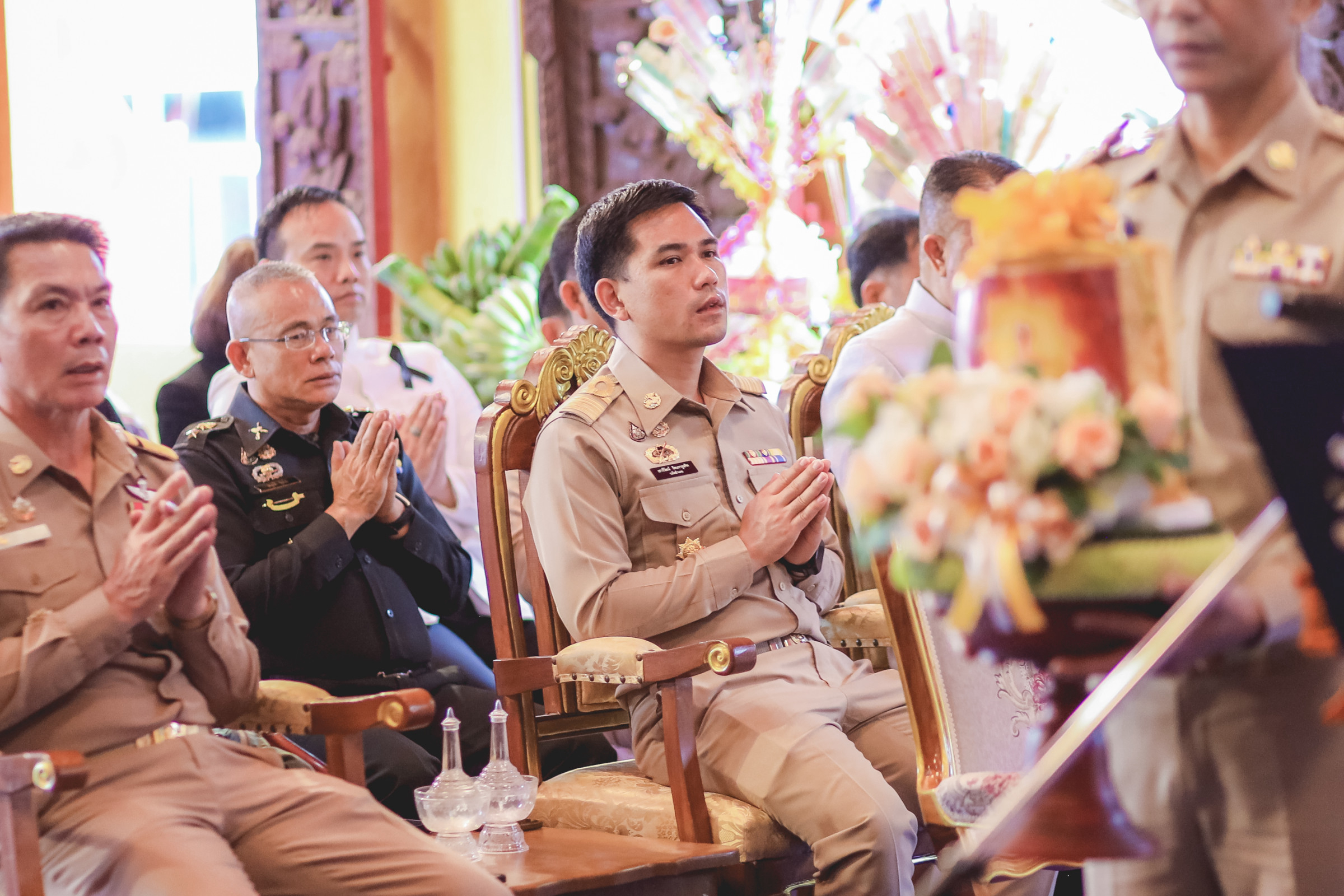 ภาพร่วมพิธีกรรมวัดร่องคต