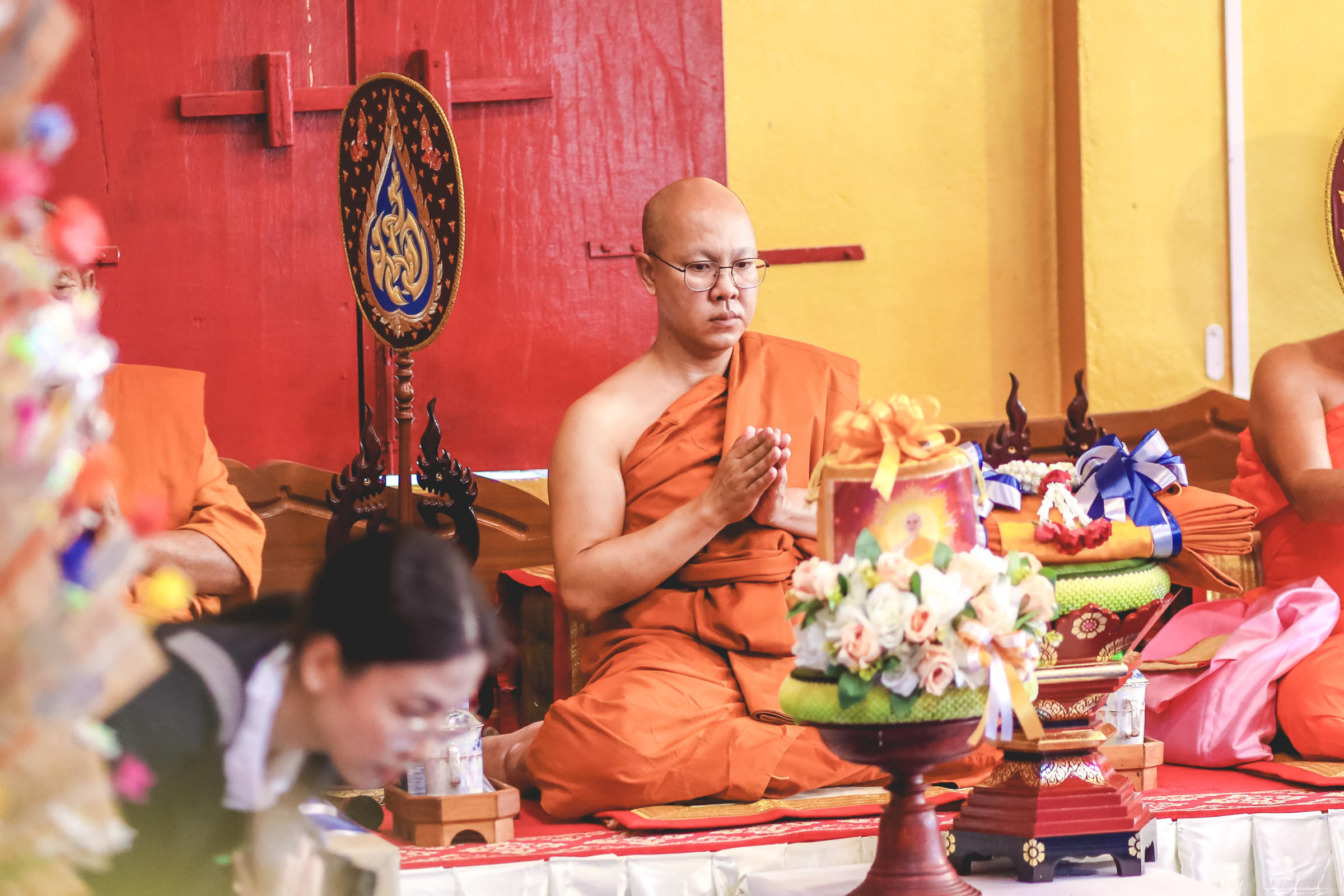 ภาพร่วมพิธีกรรมวัดร่องคต