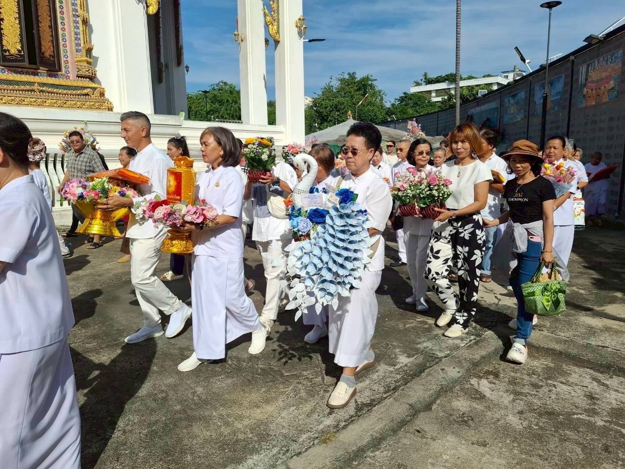 ภาพร่วมพิธีกรรมวัดราษฎร์ศรัทธาธรรม