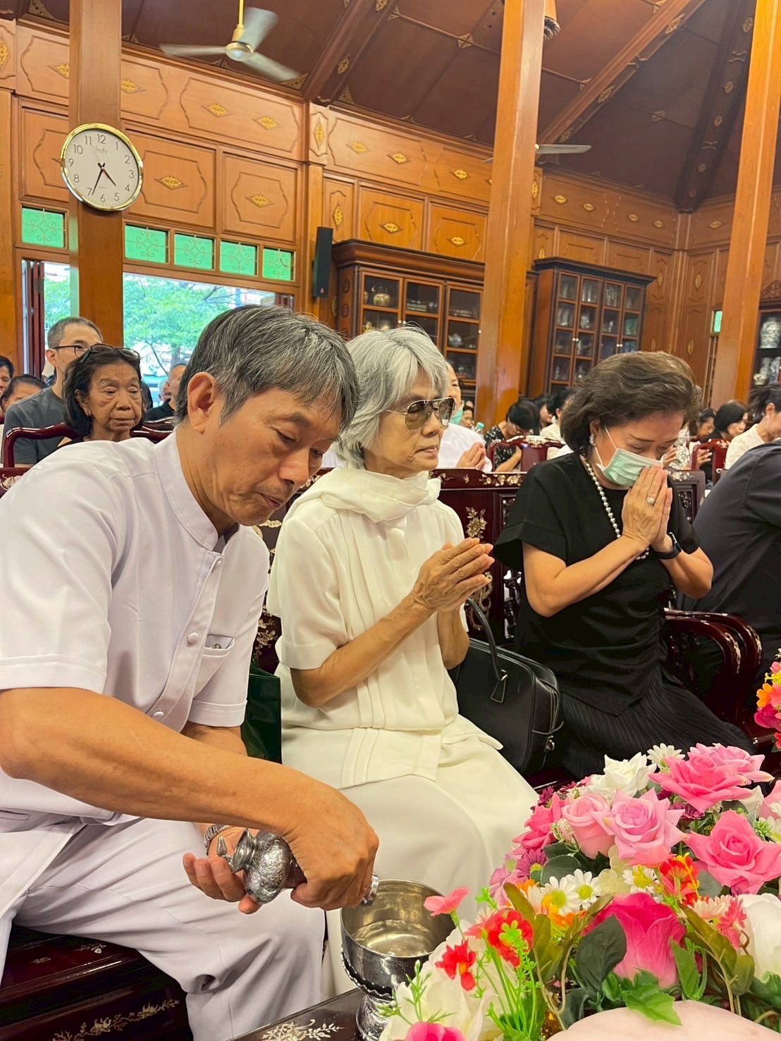 ภาพร่วมพิธีกรรมวัดสวนพลู