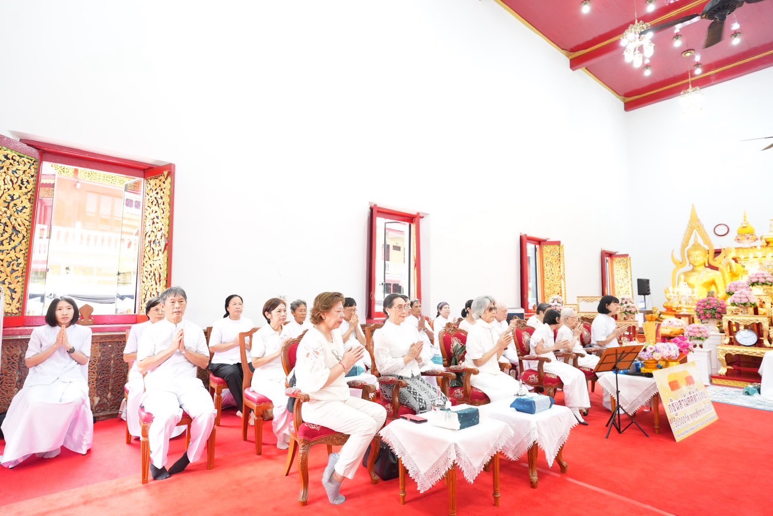 ภาพร่วมพิธีกรรมวัดม่วงแค