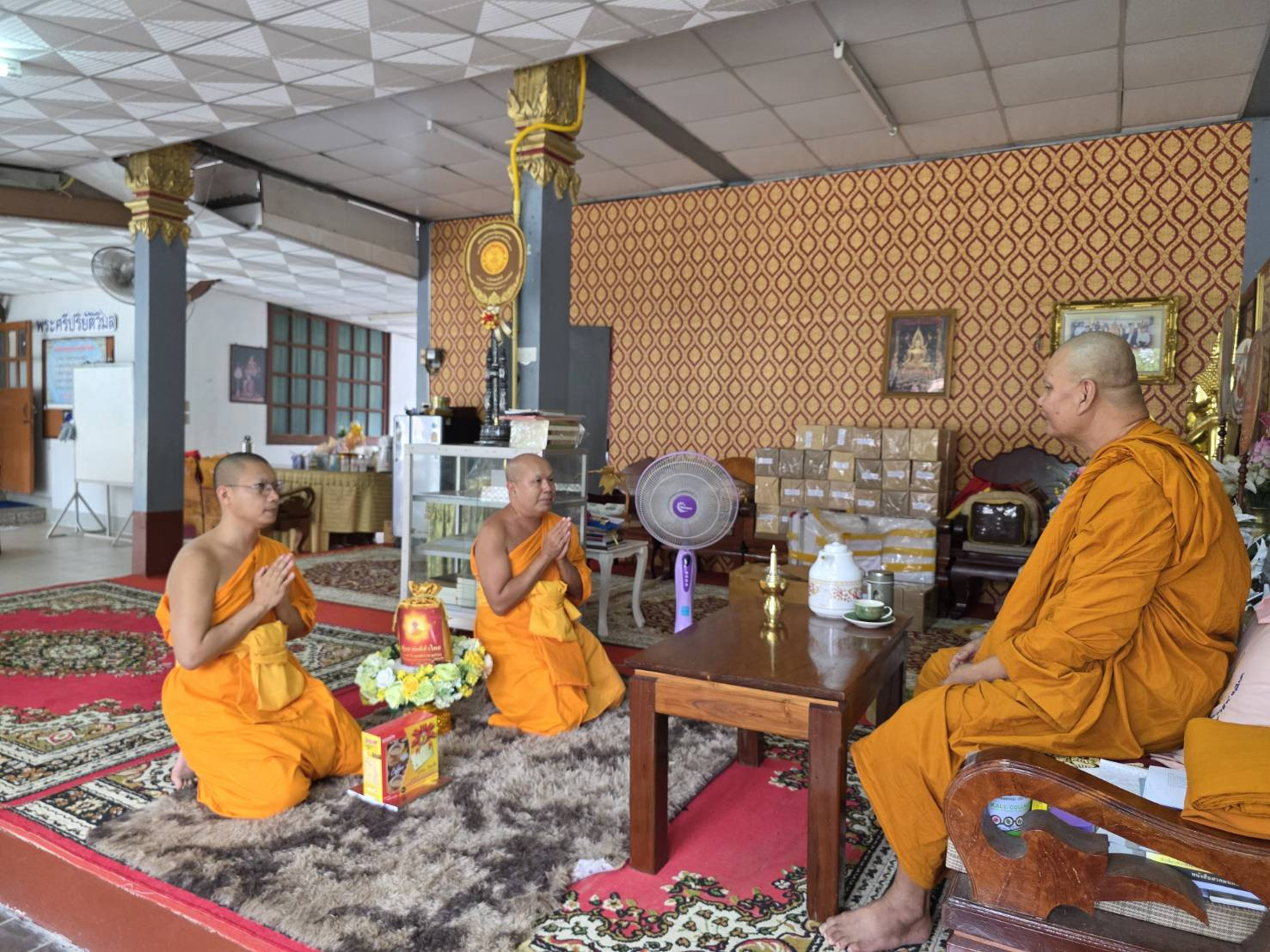 ภาพร่วมขบวนกฐินวัดคลองโพธิ์