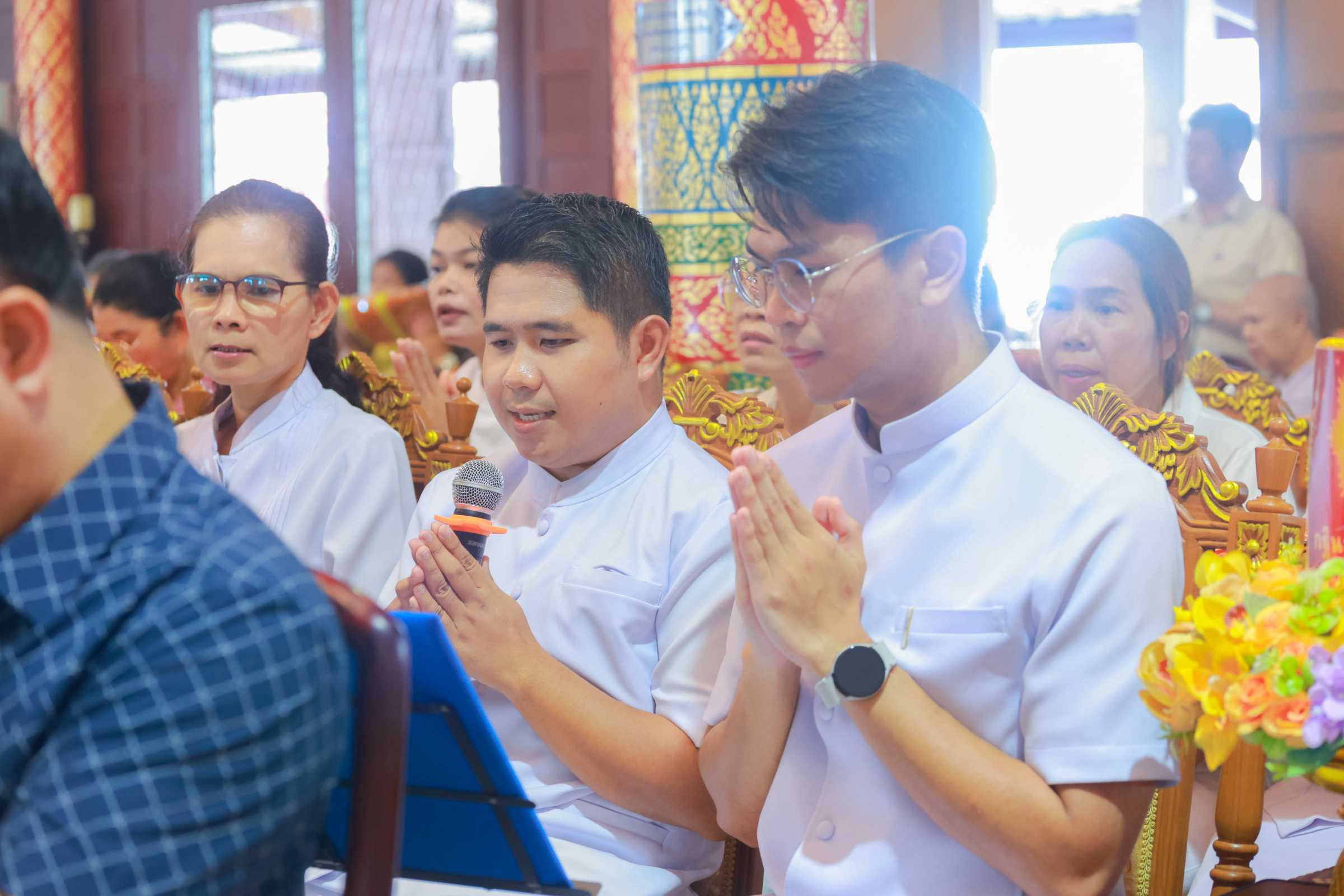 ภาพกล่าวคำถวายกฐินวัดบางโฉลงใน