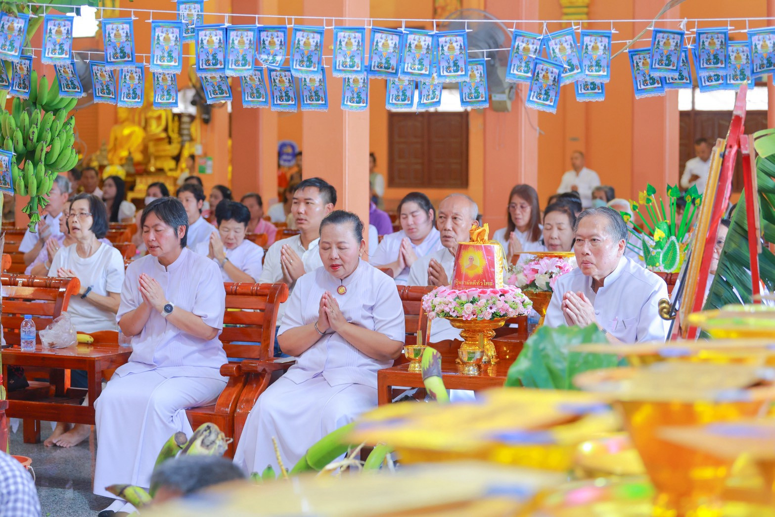 ภาพร่วมพิธีกรรมวัดปากคลองมอญ