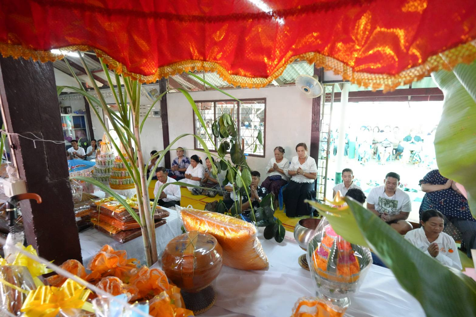 ภาพร่วมพิธีกรรมสำนักสงฆ์ภูเงินเทพนิมิต