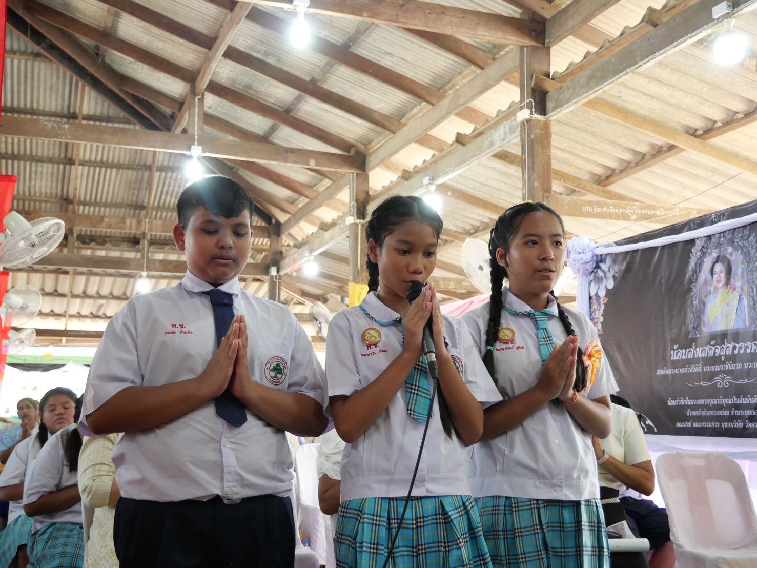 ภาพร่วมพิธีกรรมวัดควนสามัคคี