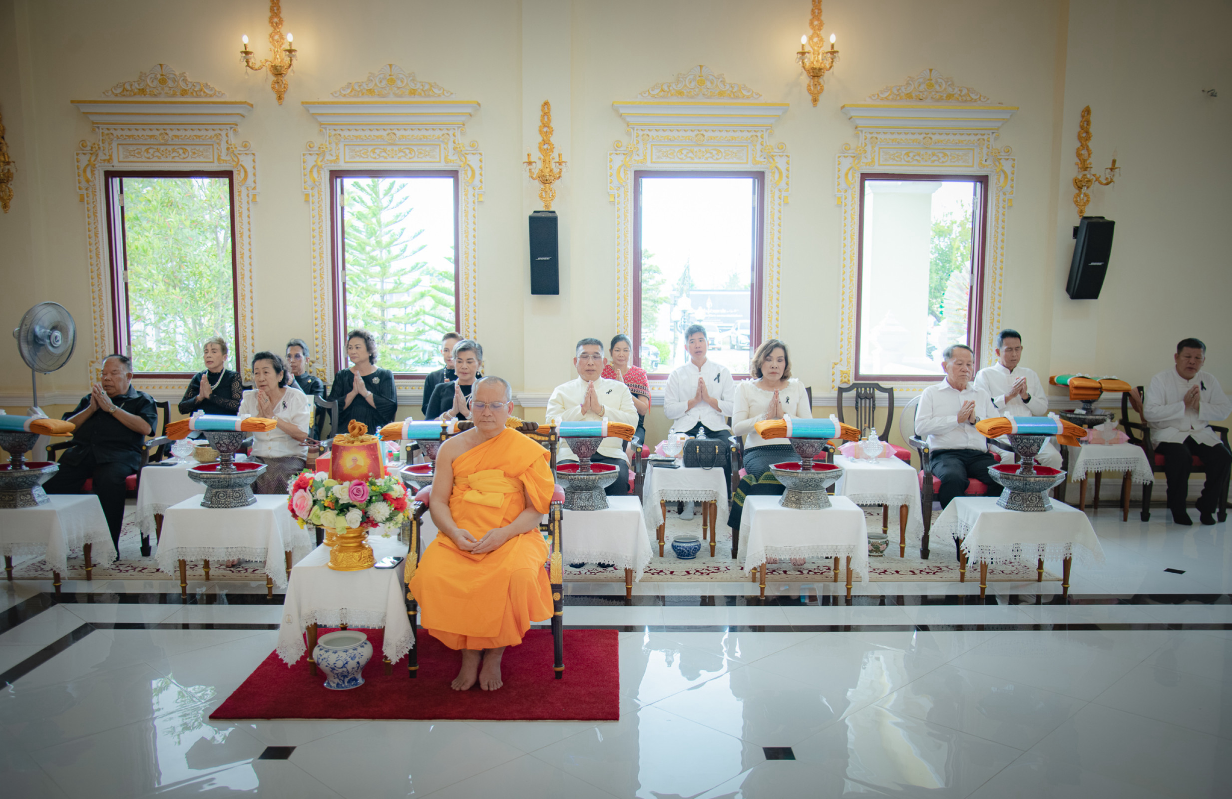 ภาพร่วมพิธีกรรมวัดศรีพรเพ็ญมาตยาราม