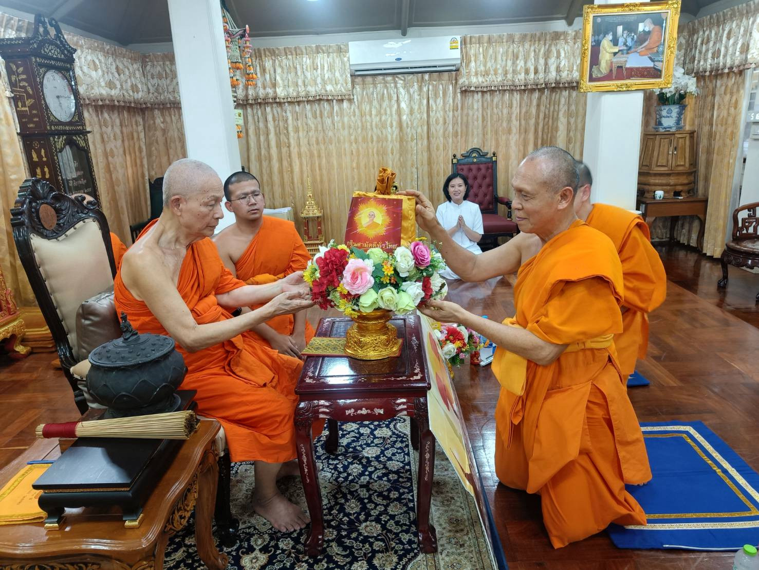 ภาพร่วมพิธีกรรมวัดสุทัศนเทพวราราม