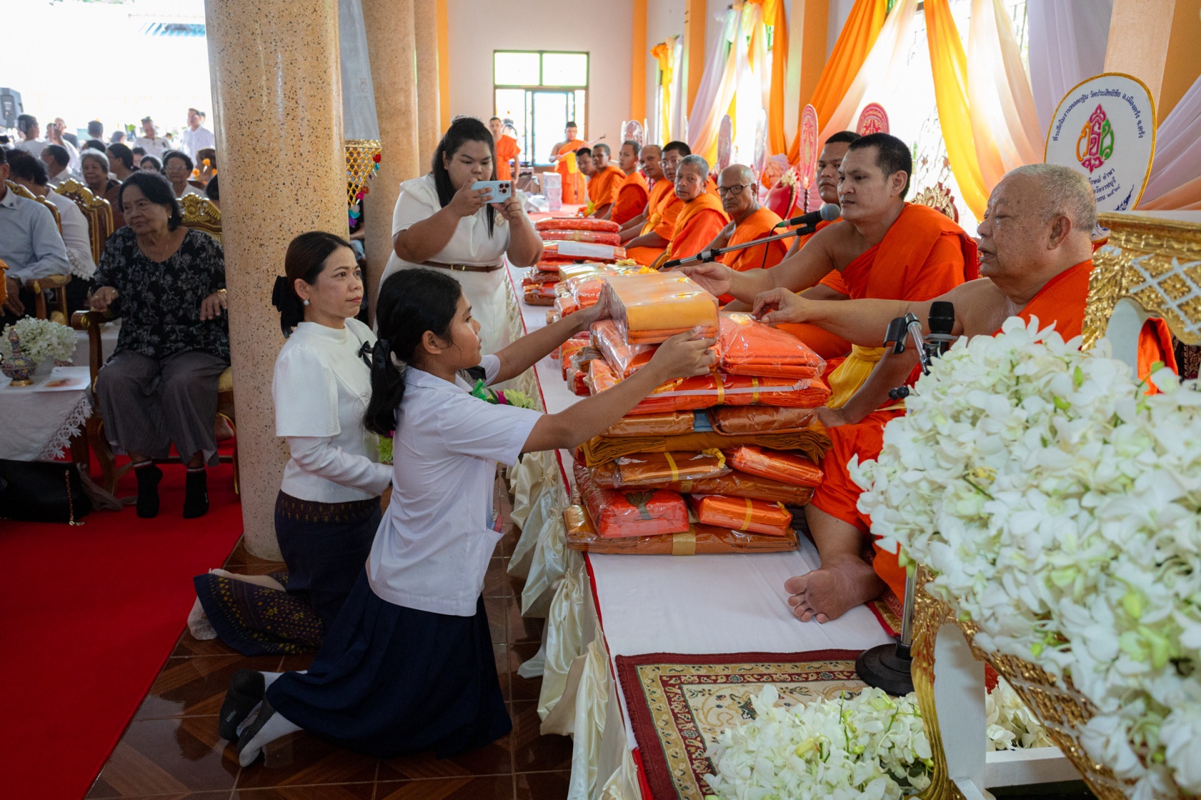 ภาพร่วมพิธีกรรมวัดประสิทธิชัย