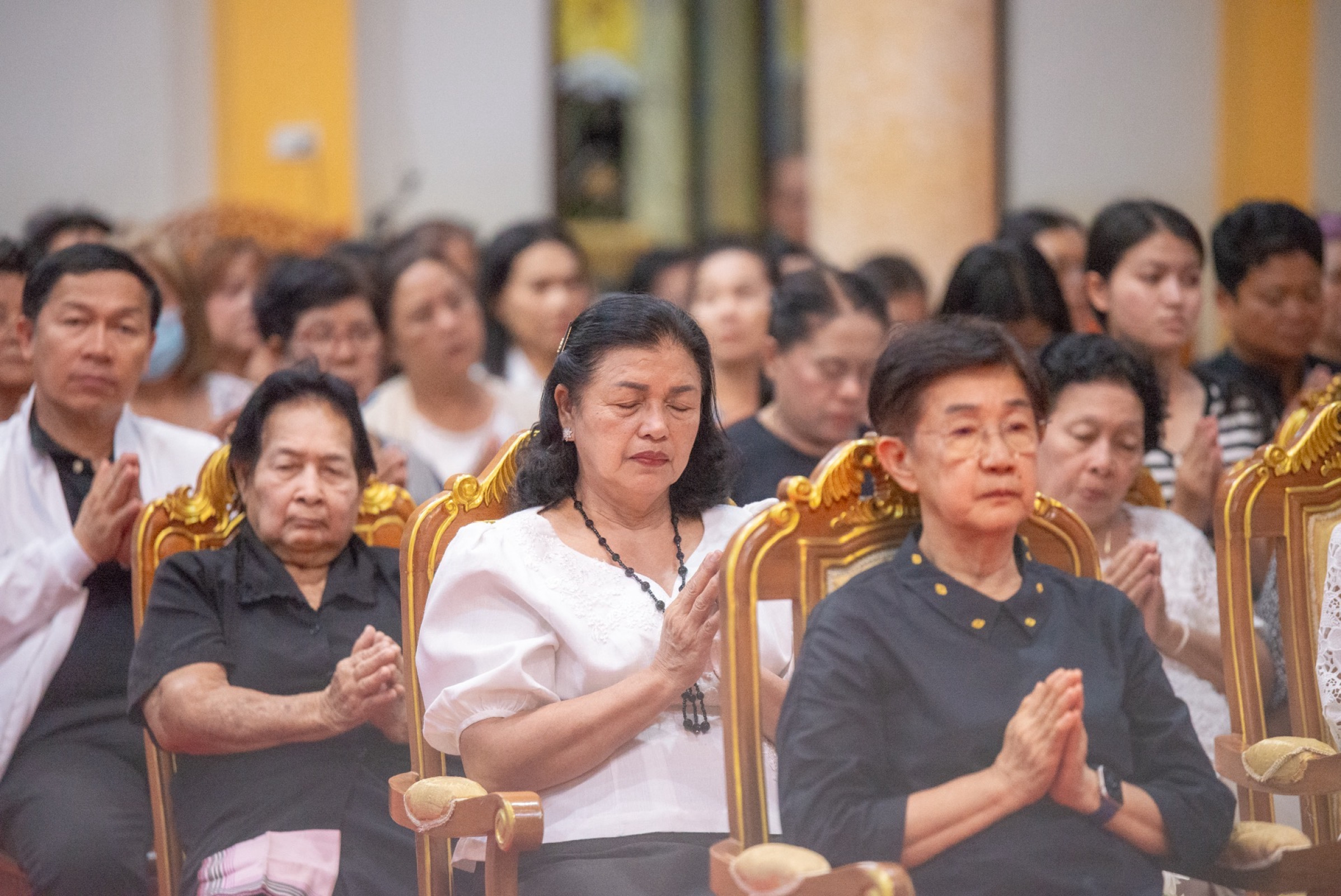 ภาพร่วมพิธีกรรมวัดประสิทธิชัย