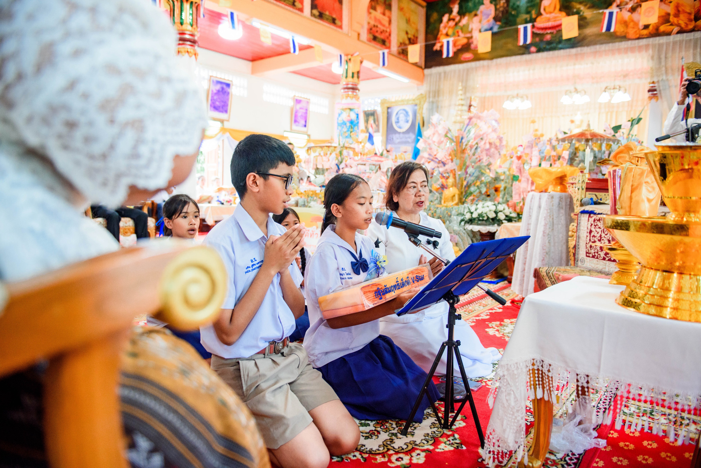 ภาพร่วมพิธีกรรมวัดอรัญวาสิการาม