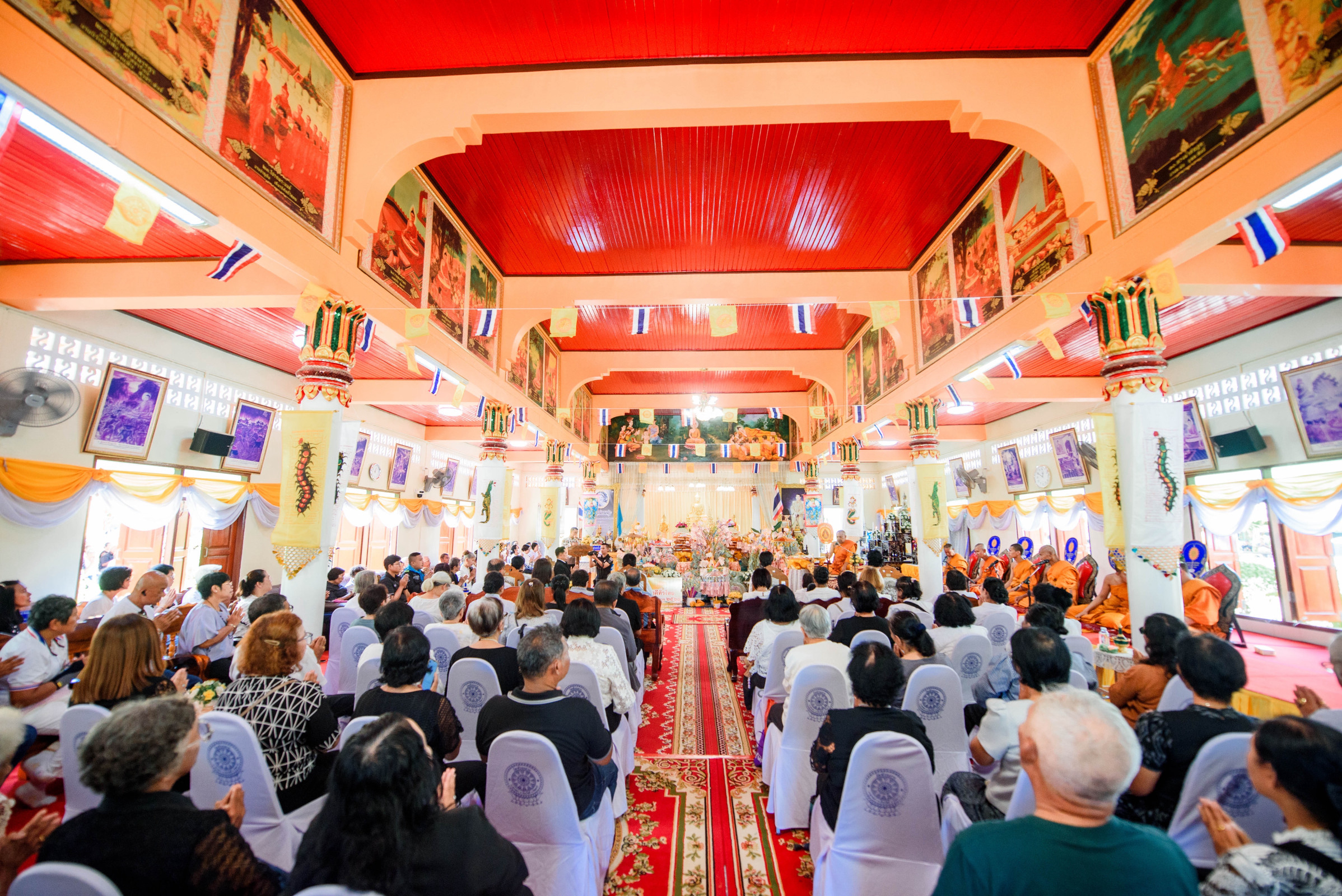 ภาพร่วมพิธีกรรมวัดอรัญวาสิการาม