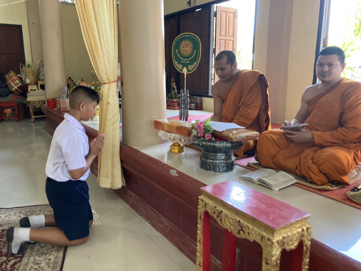 ภาพร่วมพิธีกรรมวัดยานิการาม