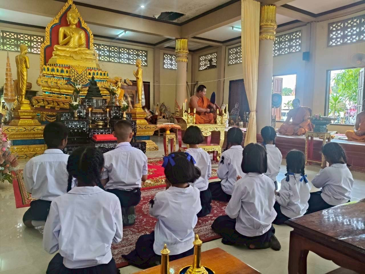 ภาพร่วมพิธีกรรมวัดยานิการาม