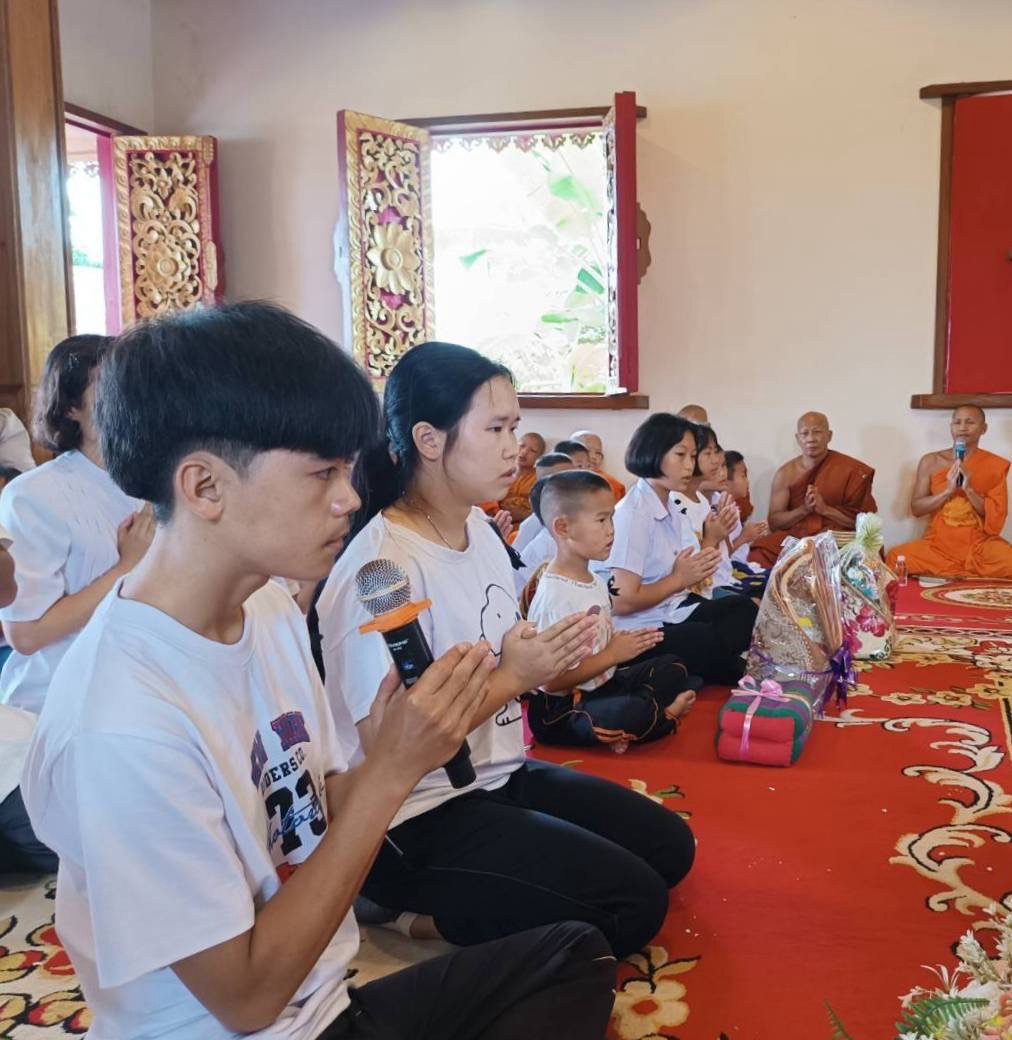 ภาพกล่าวคำถวายกฐินวัดขุ่ม