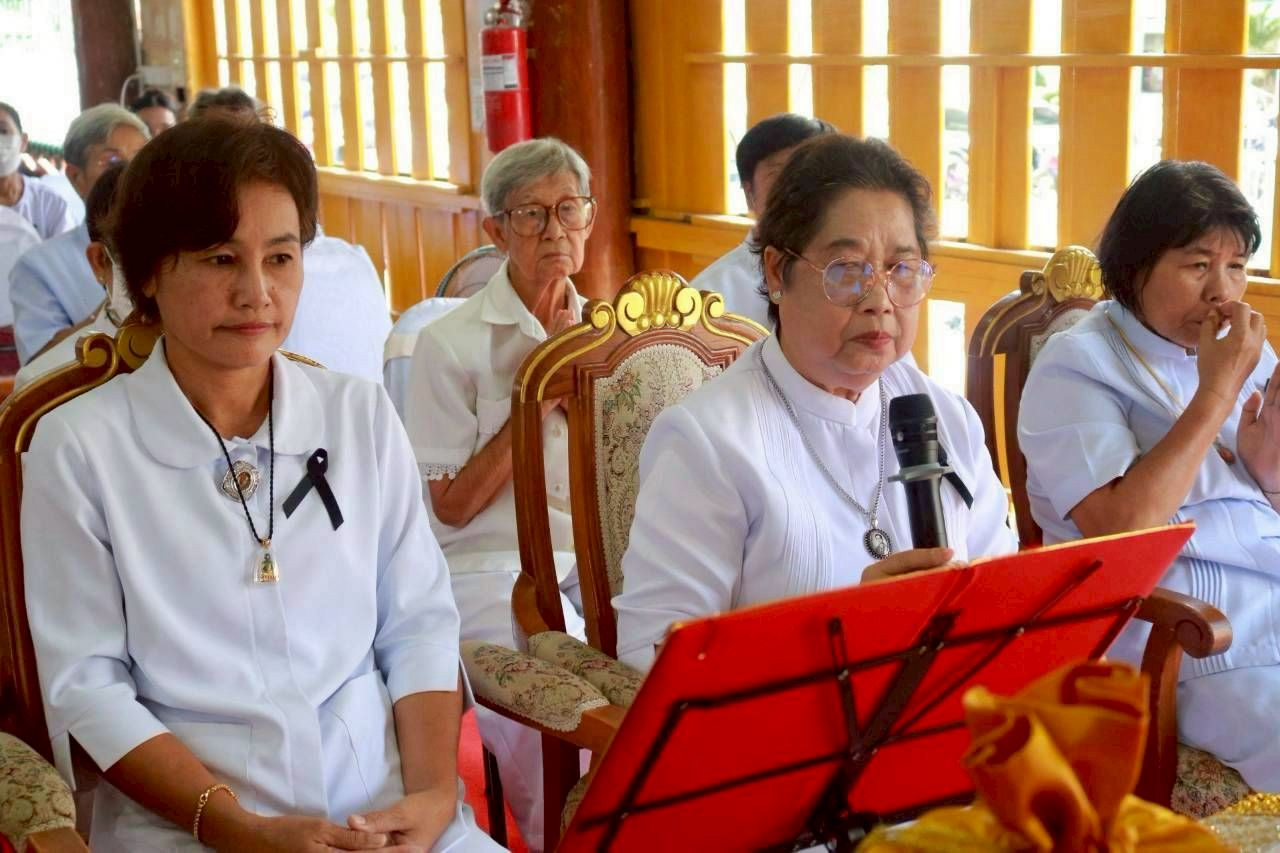 ภาพกล่าวคำถวายกฐินวัดโคกท่าเจริญ