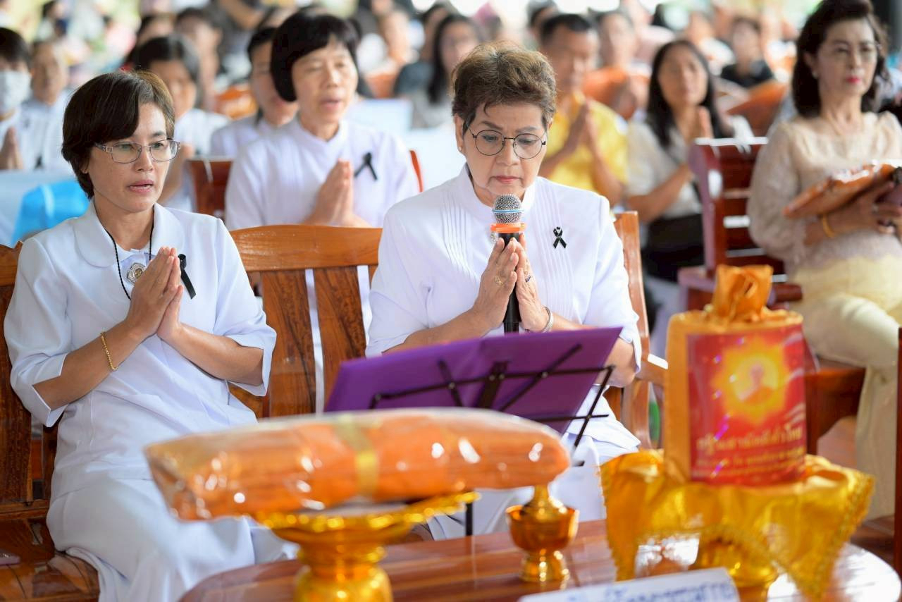 ภาพกล่าวคำถวายกฐินวัดเนื่องสุวรรณาราม