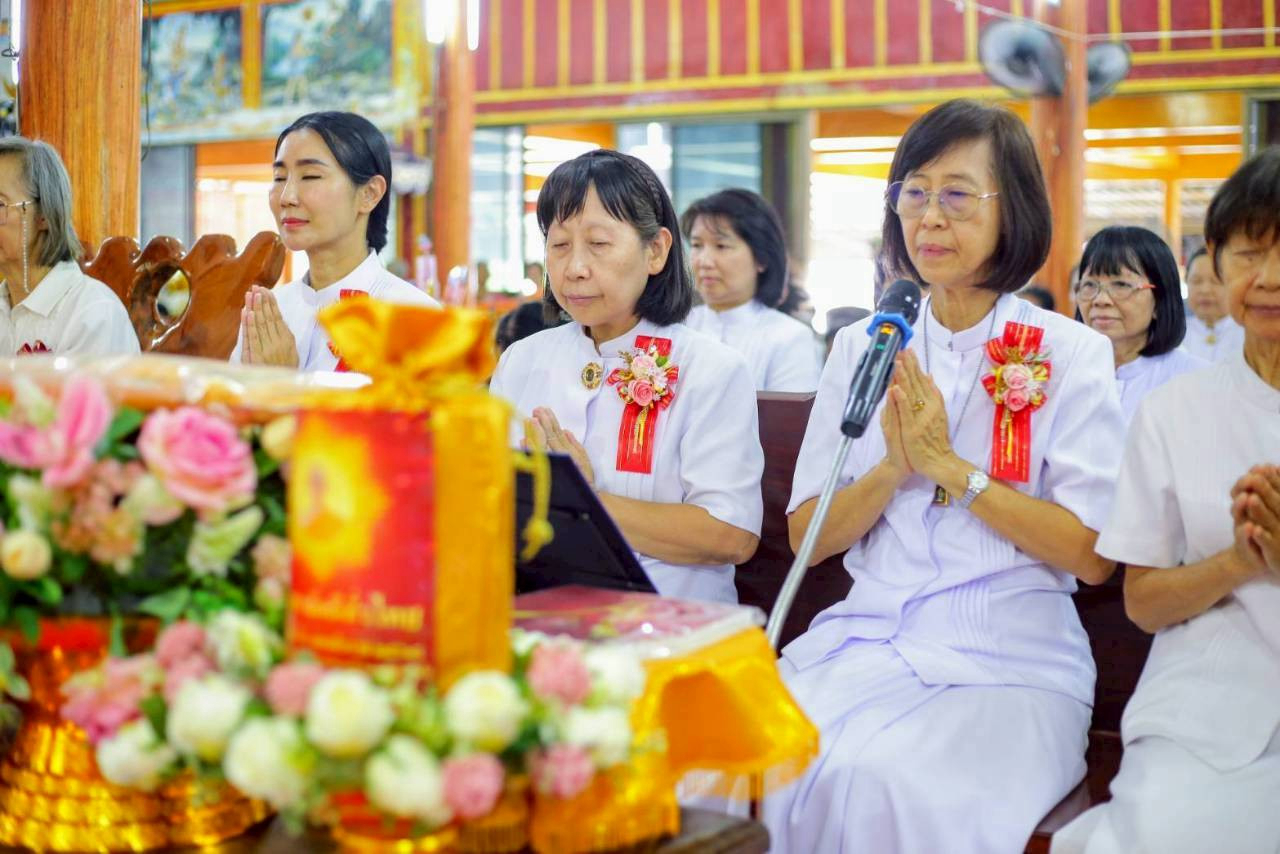 ภาพกล่าวคำถวายกฐินวัดหนองเกตุ