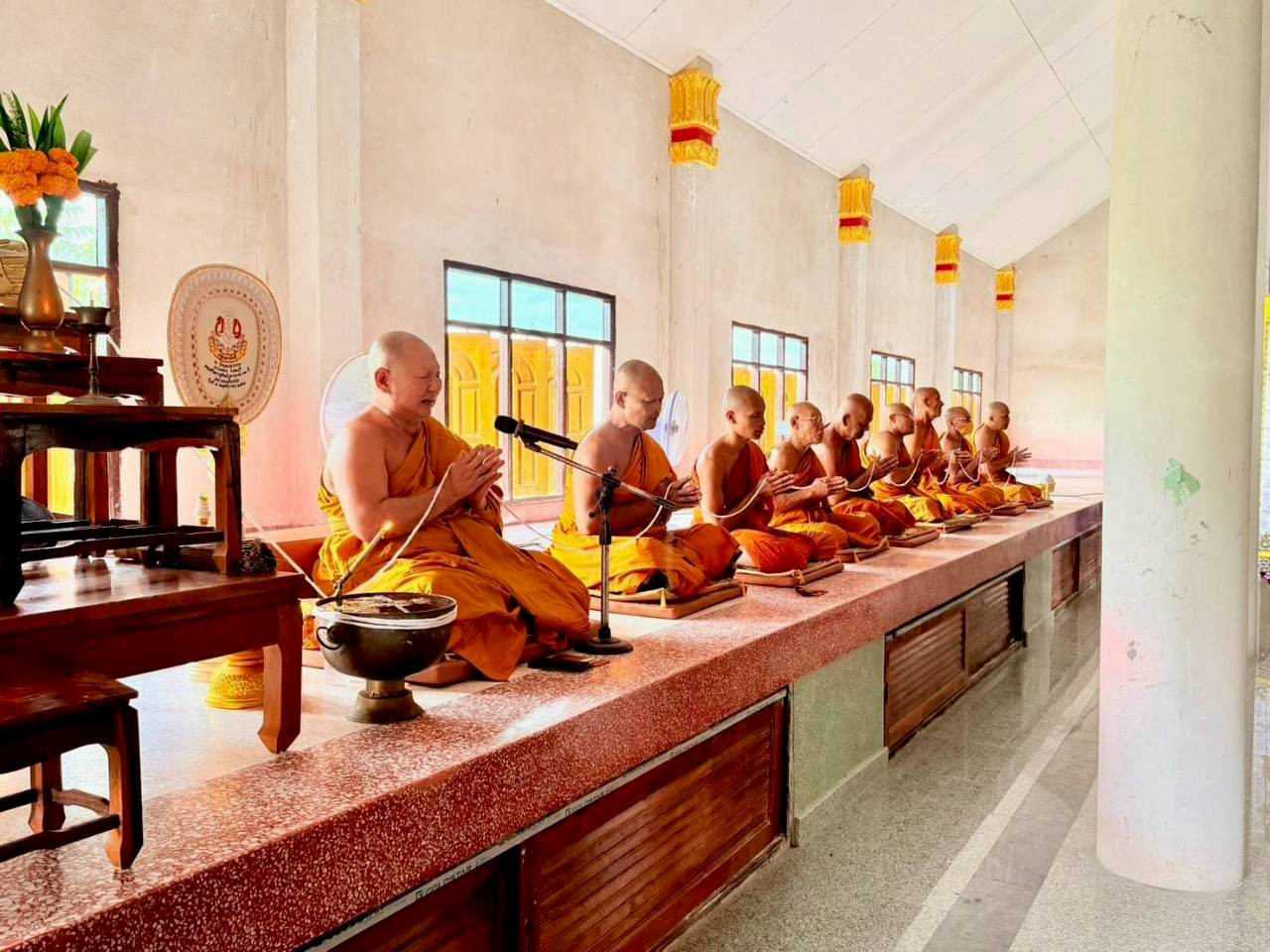 ภาพร่วมพิธีกรรมวัดอุดมสุวรรณ