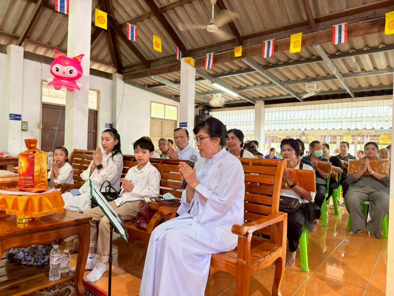 ภาพกล่าวคำถวายกฐินวัดห้วยมะระ