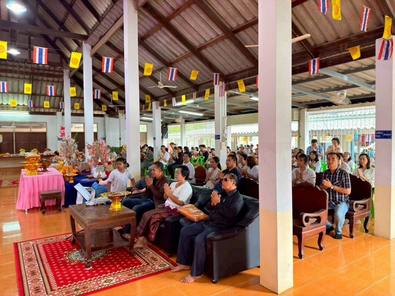ภาพร่วมพิธีกรรมวัดห้วยมะระ